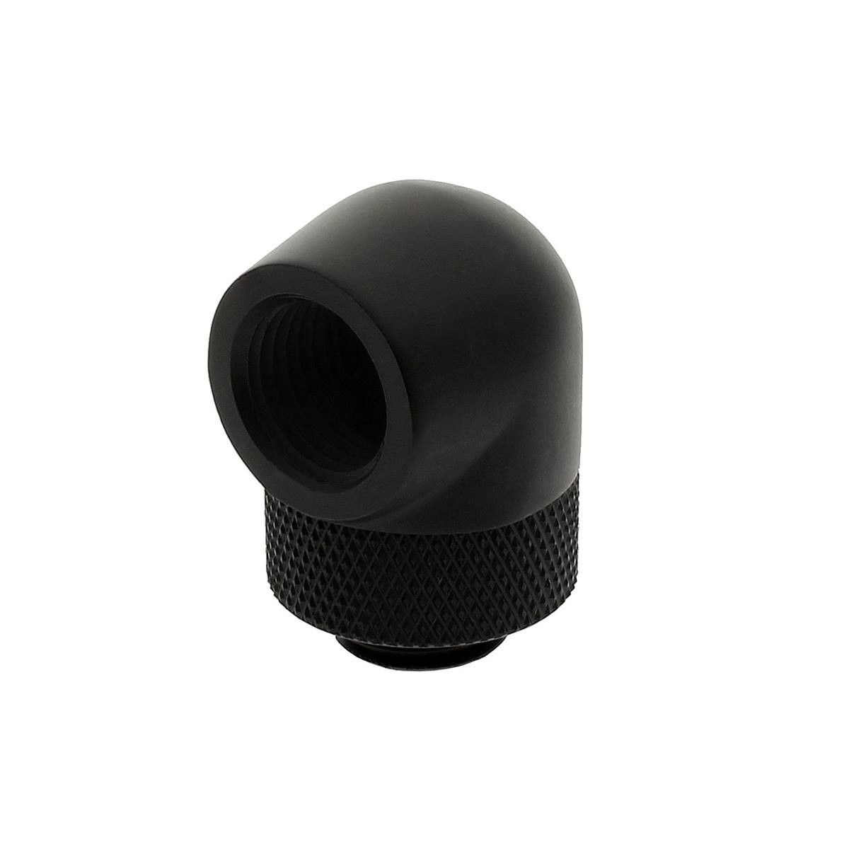 XSPC G1/4″ 1/2″ ID, 3/4″ OD Fitting V2 and 90 Degree Rotary Fitting, Matte Black