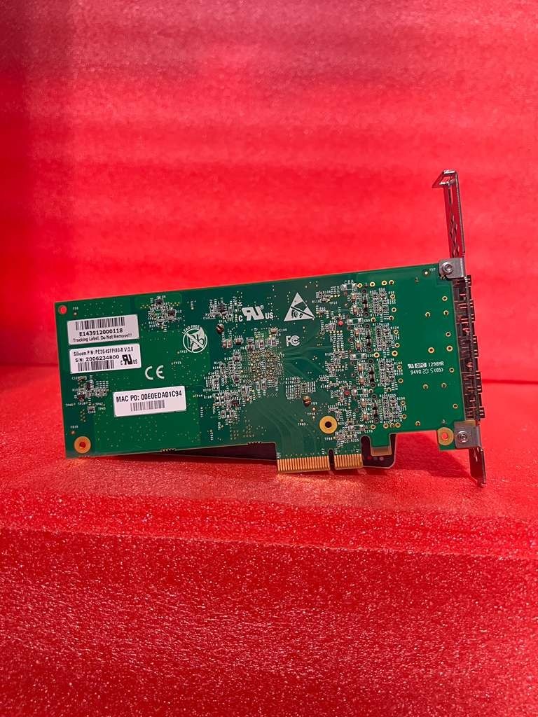 Silicom PE2G4SFPI80-R Quad-Port SFP Gigabit PCIe Ethernet Server Adapter