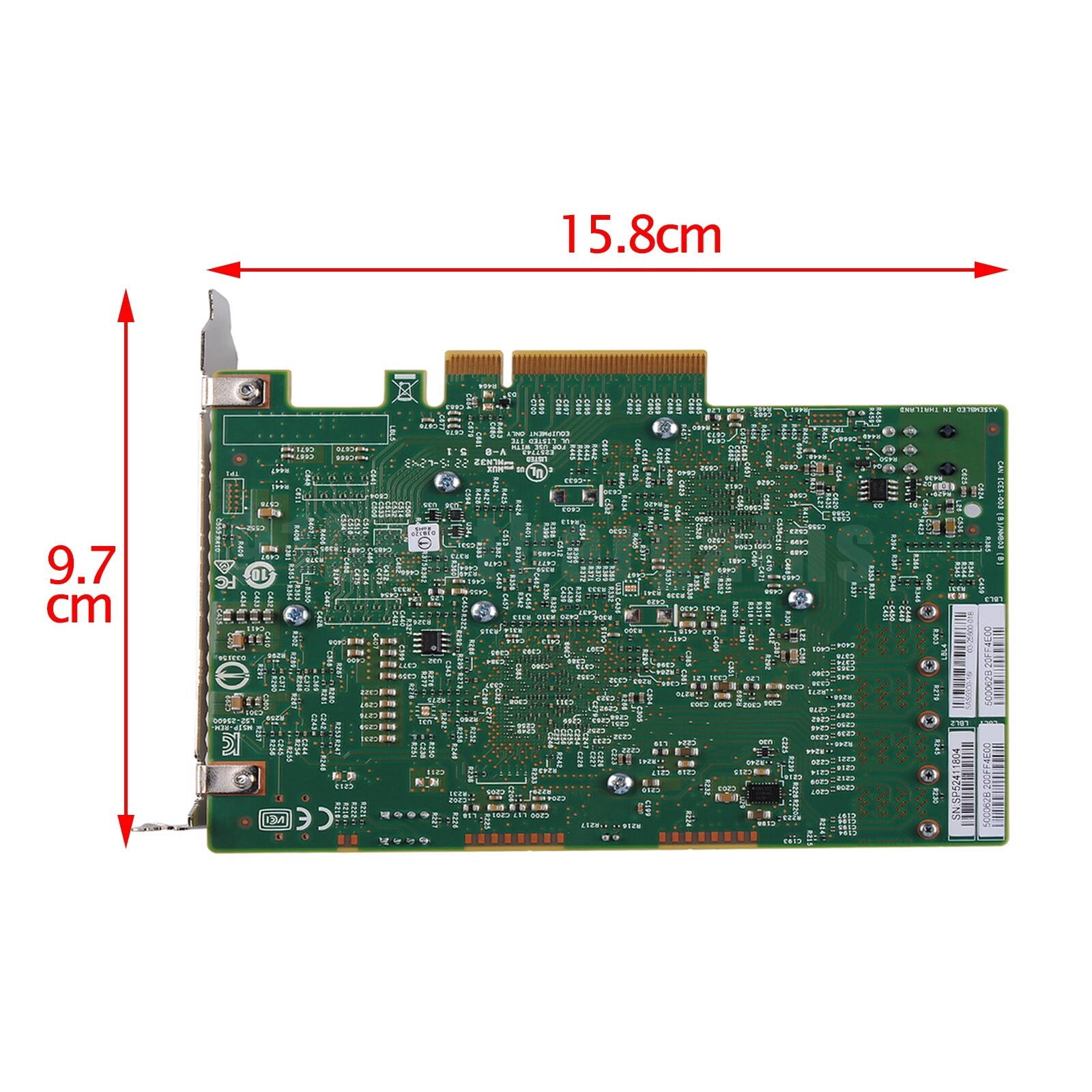 LSI 9300-16i 16 Port 12Gbps SAS 3 Host Bus Adapter TrueNAS UnRAID ZFS IT-Mode