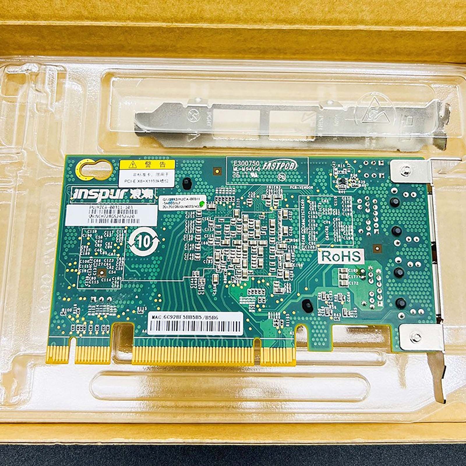 For Intel X540-T2 10G Dual RJ45 Port PCI-Express Ethernet Network Adapter Lot