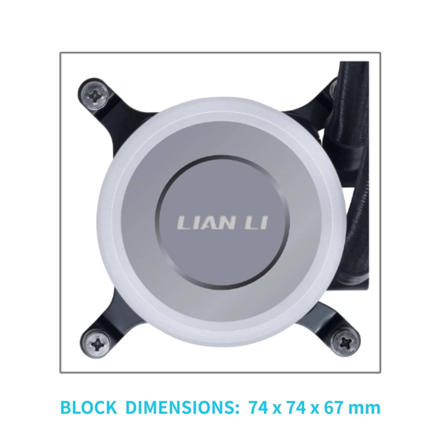 Lian Li Galahad II Lite Liquid Cooler 240mm Performance PBT FansCustomizable