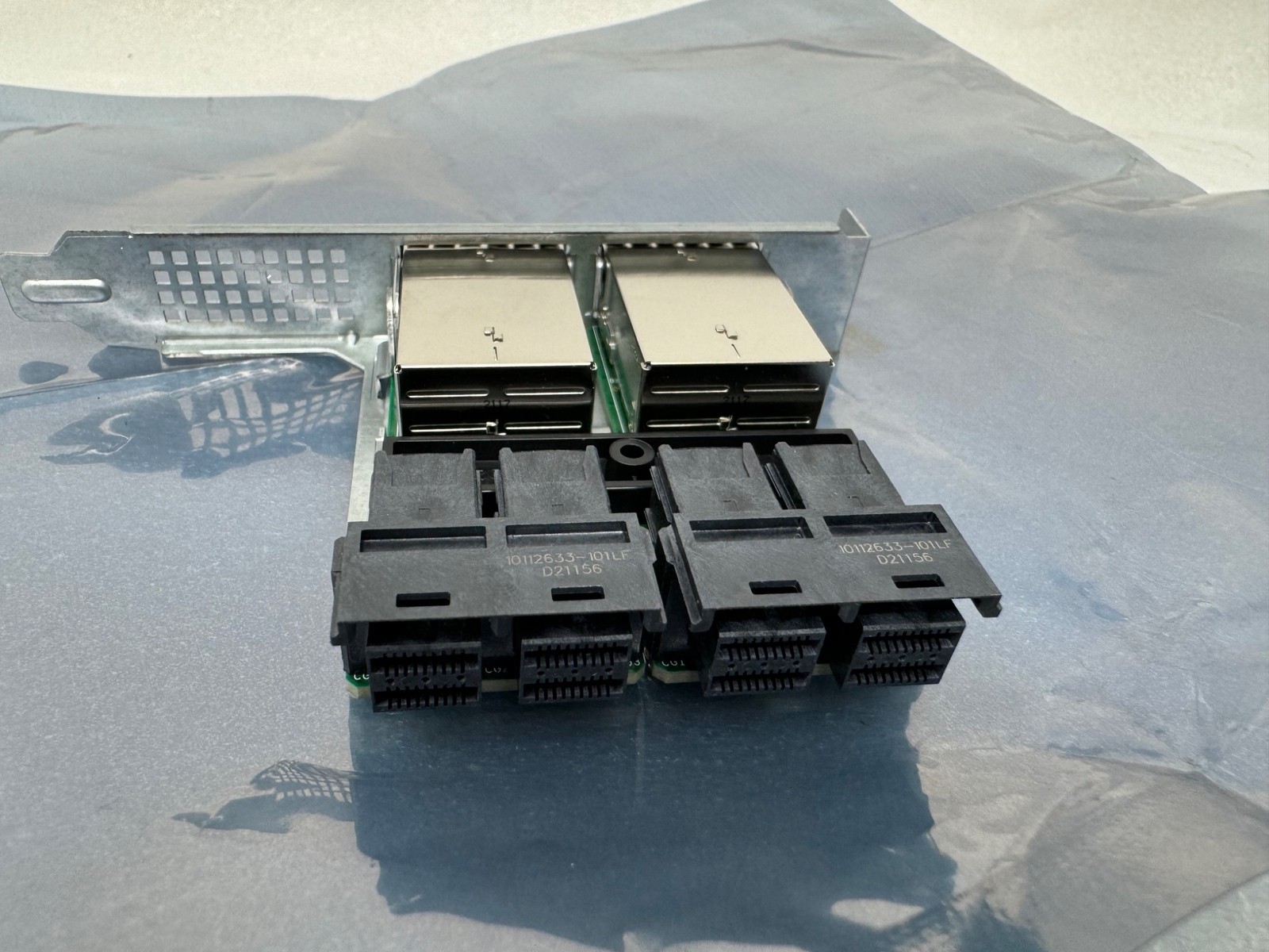 Supermicro AOM-SAS3-16I16E Internal to External Cable Adapter 16-Port MiniSAS