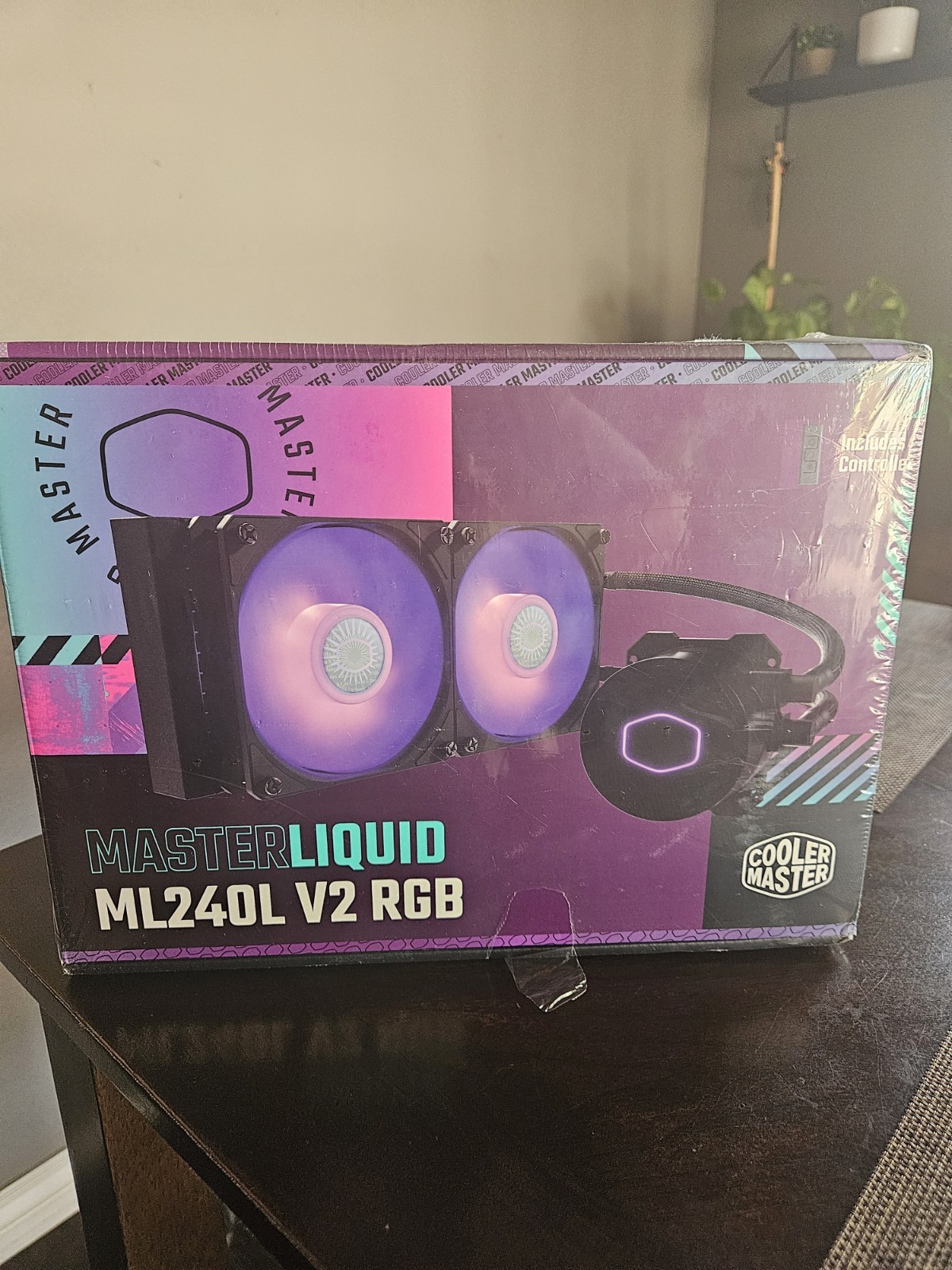 Cooler Master ML240L V2 RGB Liquid CPU Cooler 120mm Multicolor Universal Black