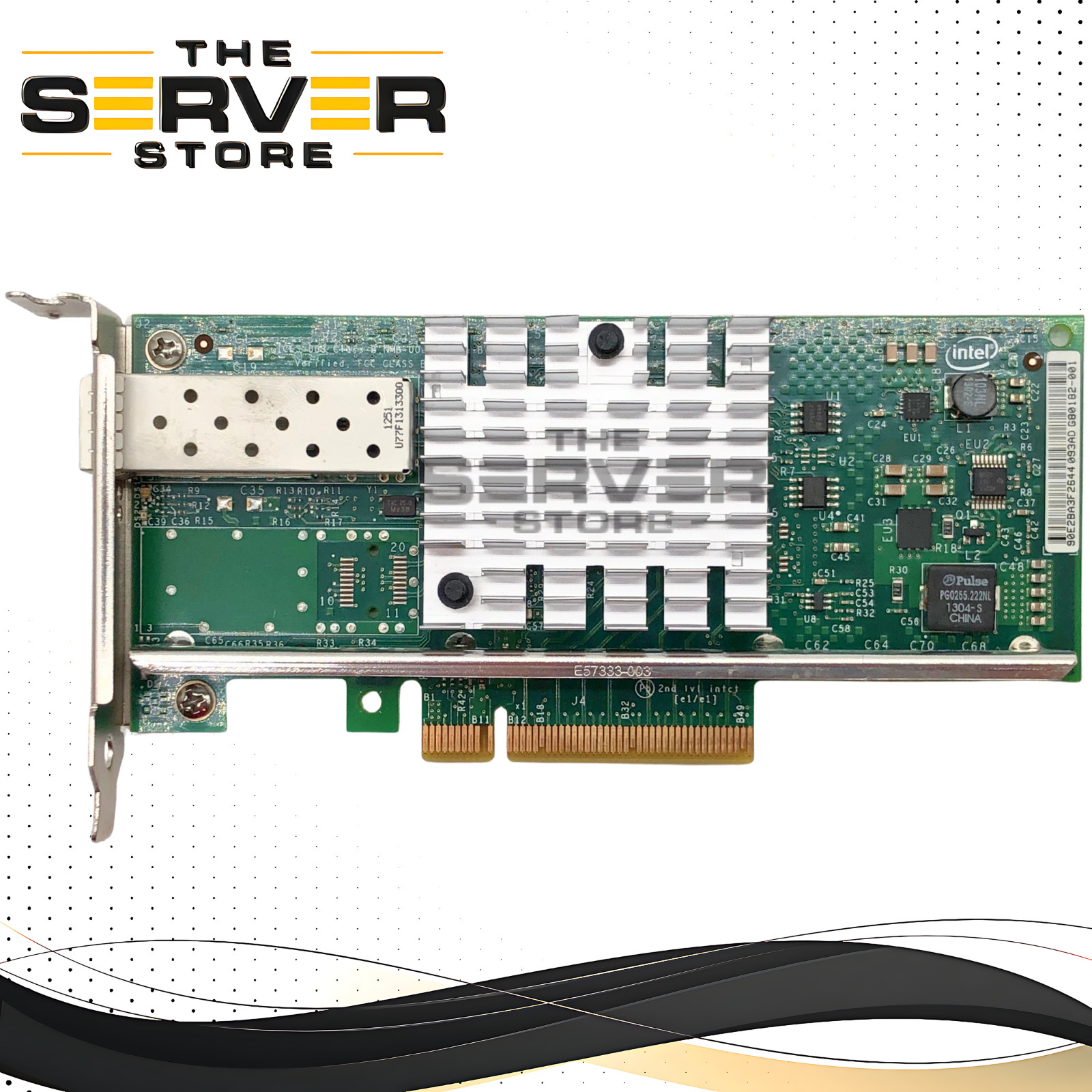 HPE Intel X520-SR1 1-Port 10Gb SFP+ PCIe 2.0 x8 NIC *LP* G80182-001 713568-001