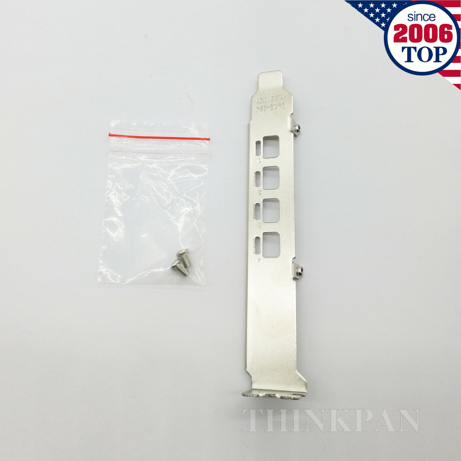 NEW Full Height Bracket for NVIDIA Quadro K1200 NVS 510 P400 P600 P1000 US