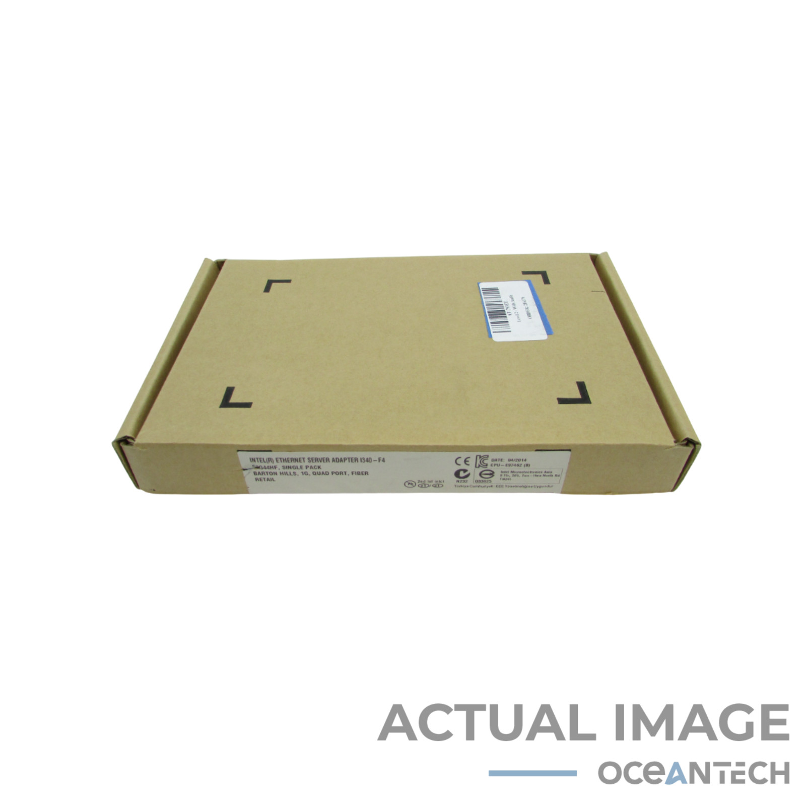 New Intel E1G44HF Ethernet Server Adapter I340-F4