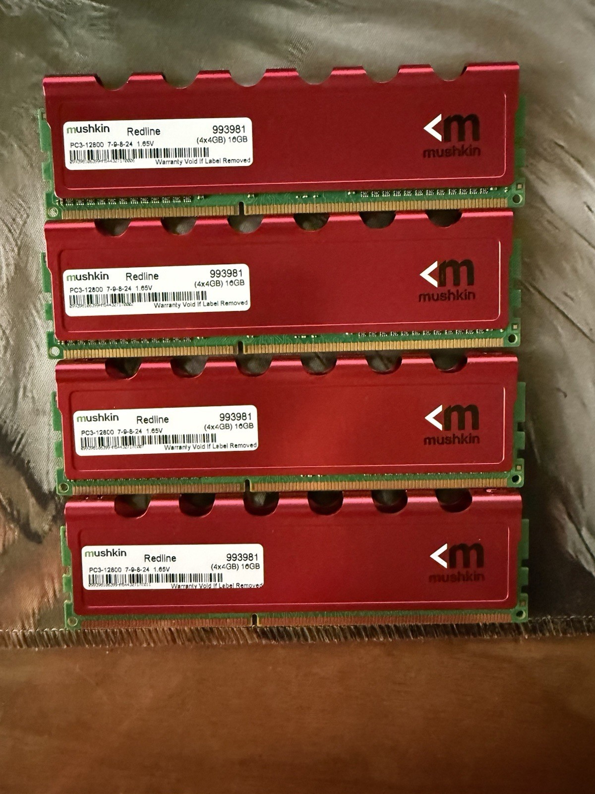 Mushkin Enhanced Redline DDR3-1600 DIMM 16GB (4x4GB) Desktop Memory Module