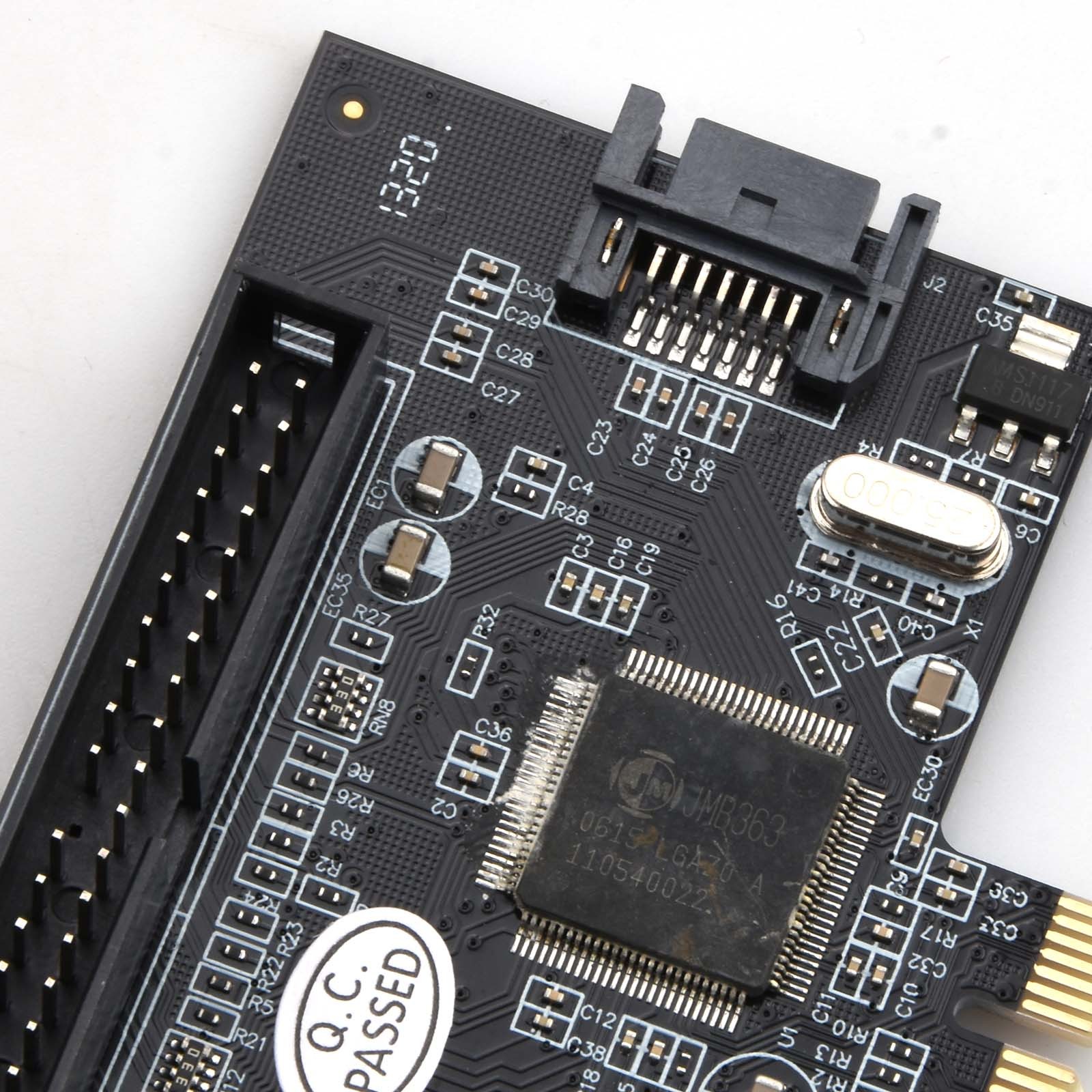 PCI-E to eSATA SATA IDE Expansion Card Raid Controller Adapter JMB363 ATA133