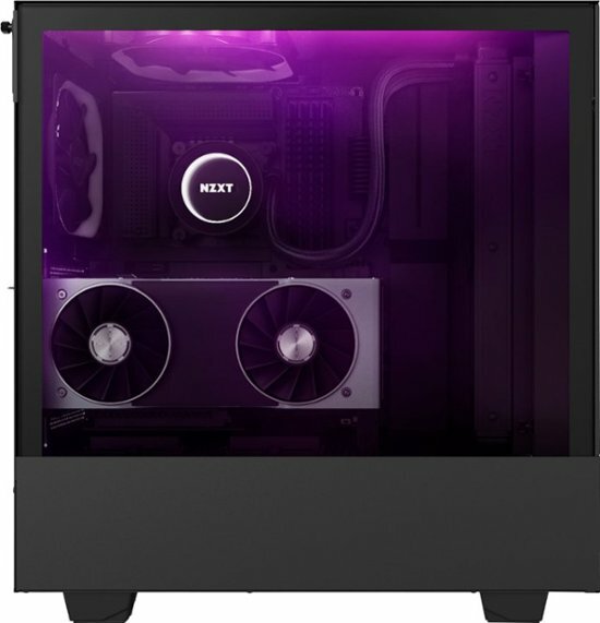 NZXT H510 Elite Premium ATX Mid Tower Case Matte Black + VPN Unlimited Lifetime