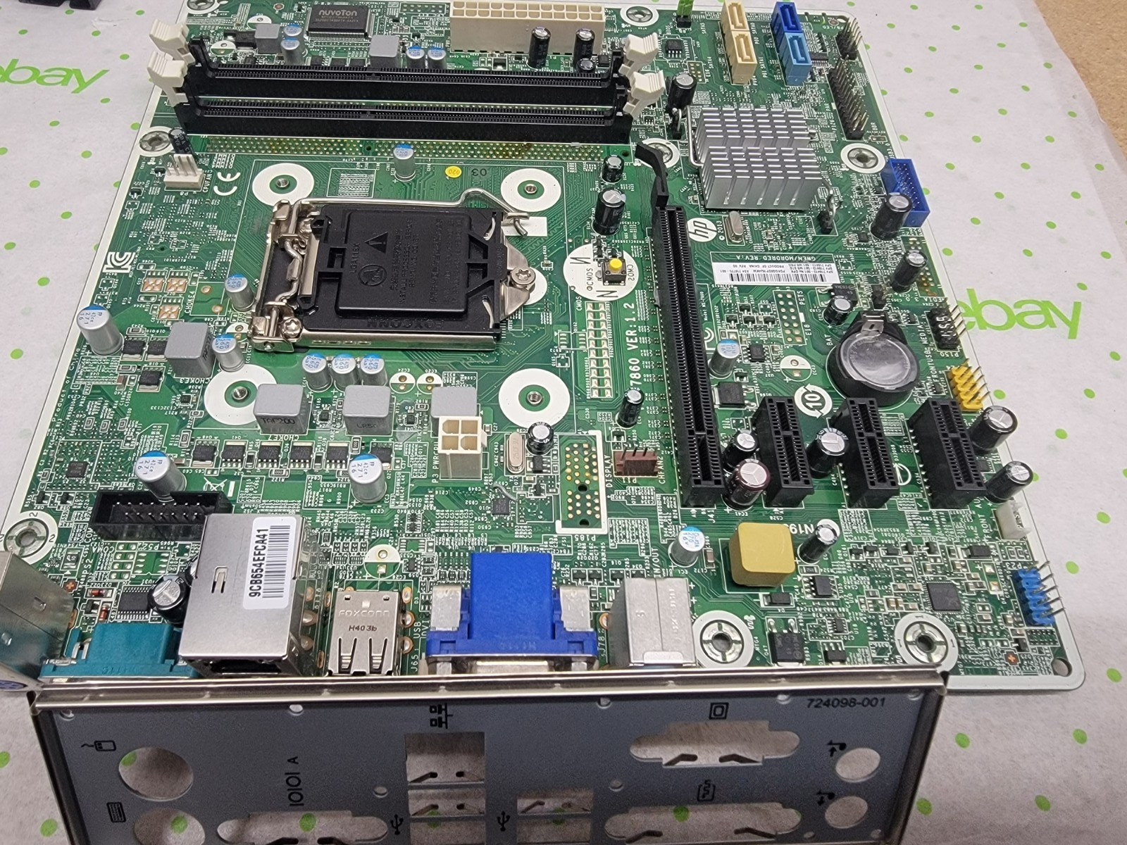 HP ProDesk 400 G1 MT Motherboard LGA 1150 DDR3 MS-7860 V1.2 718413-001