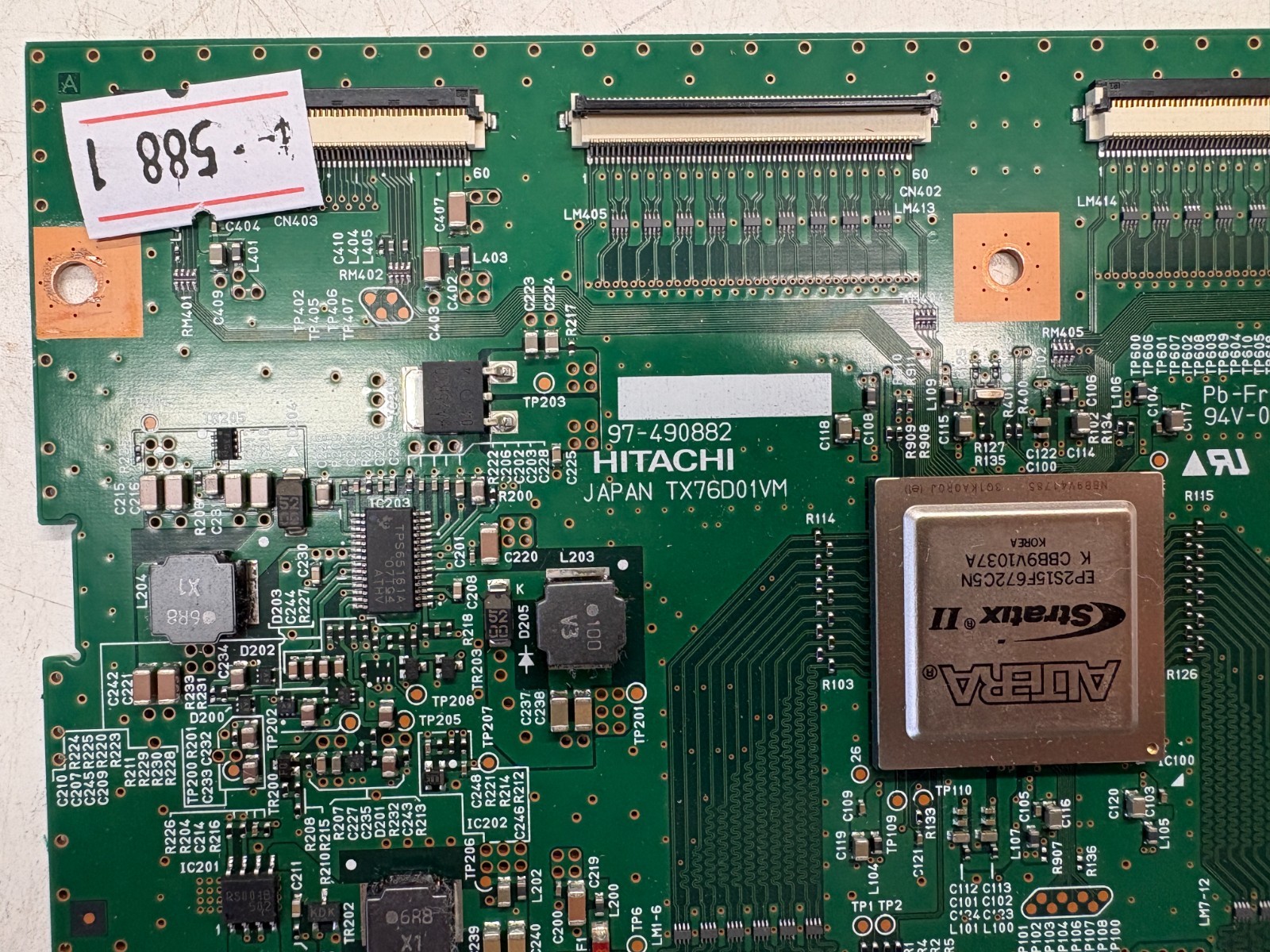97-490882 Hitachi TX76D01VM Altera Stratix II Board