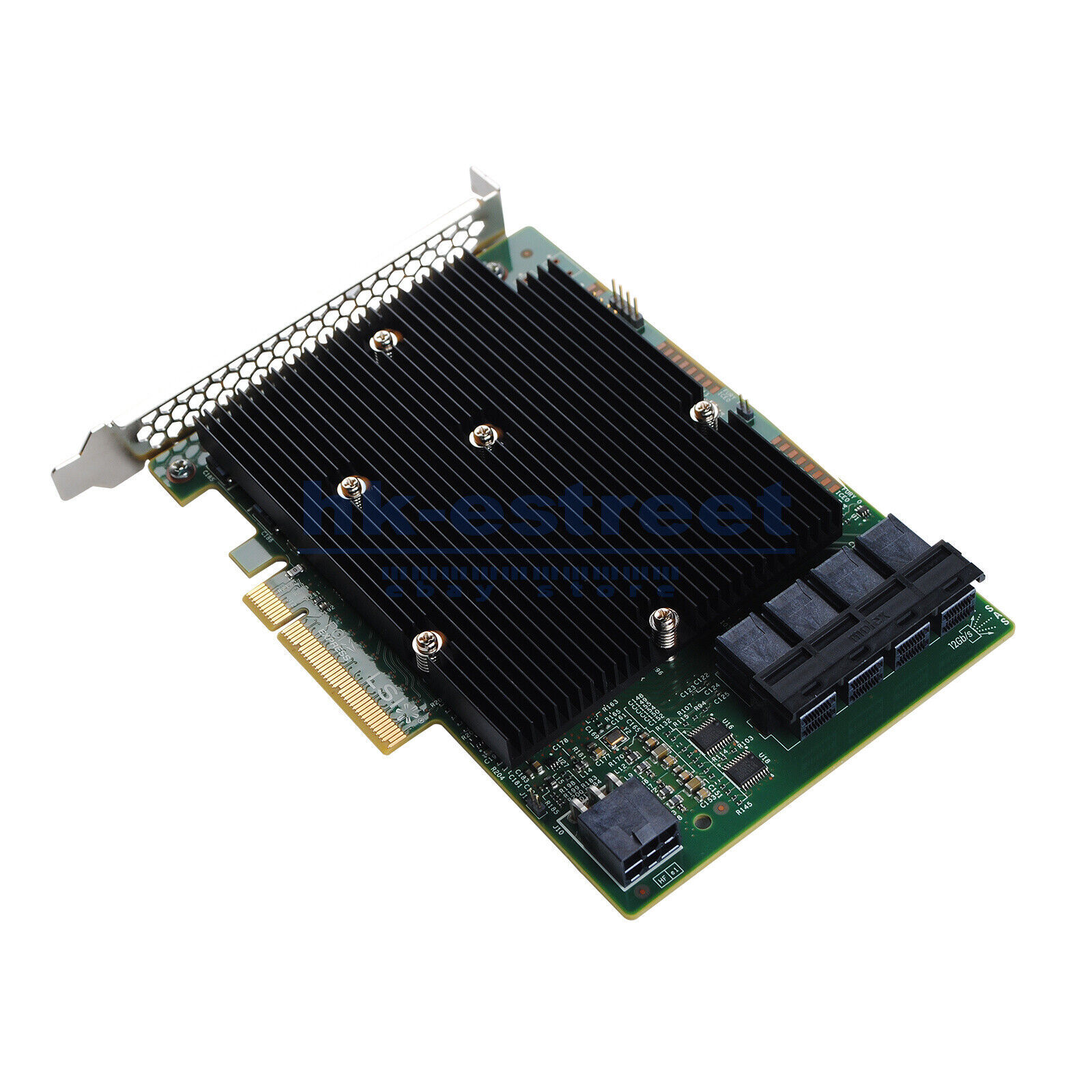 LSI 9300-16i 16 Port 12Gbps SAS 3 Host Bus Adapter TrueNAS UnRAID ZFS IT-Mode
