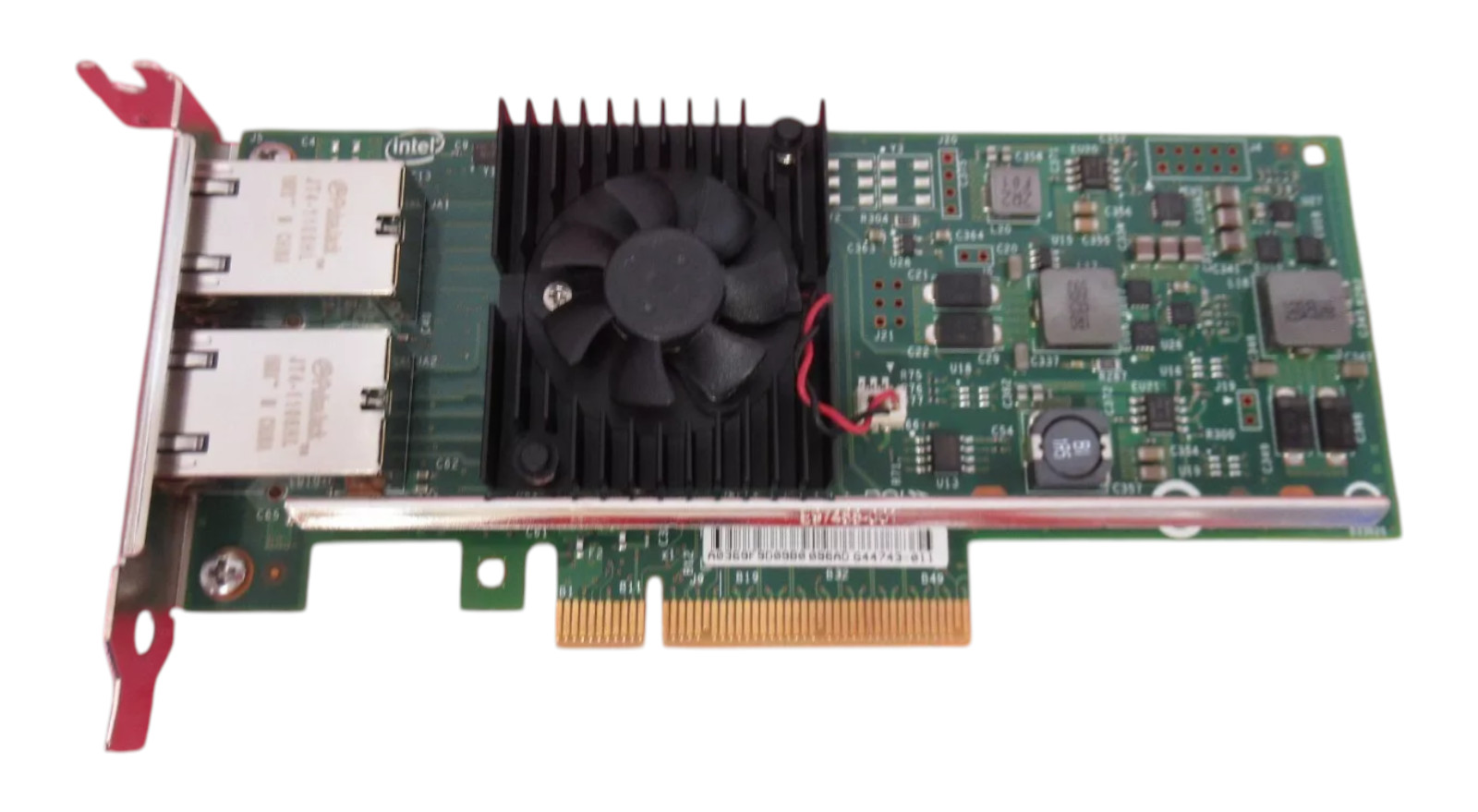 Dell Intel 3DFV8 X540-T2 10Gb RJ-45 Dual Port Low Profile PCIe network card