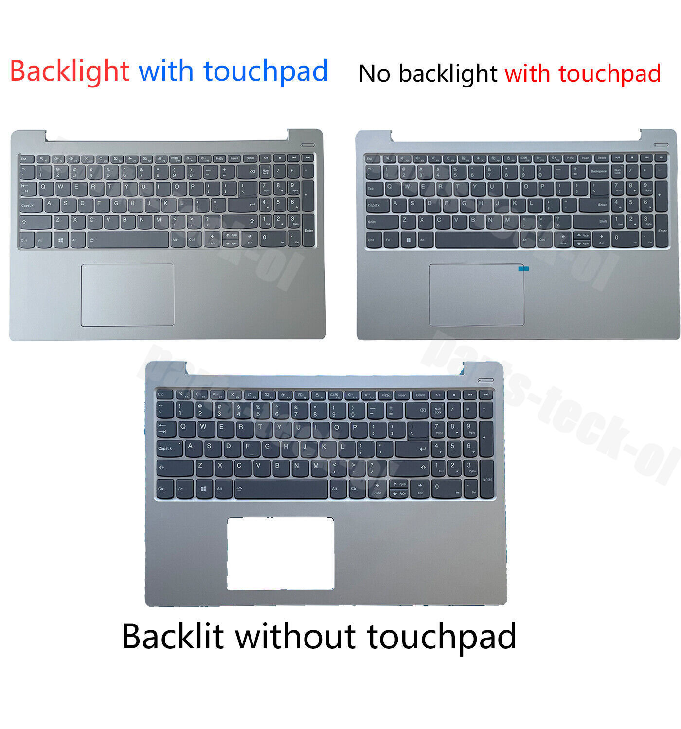 New for Lenovo ideapad 330S-15IKB 330S-15ARR 330S-15ISK Palmrest Keyboard Silver