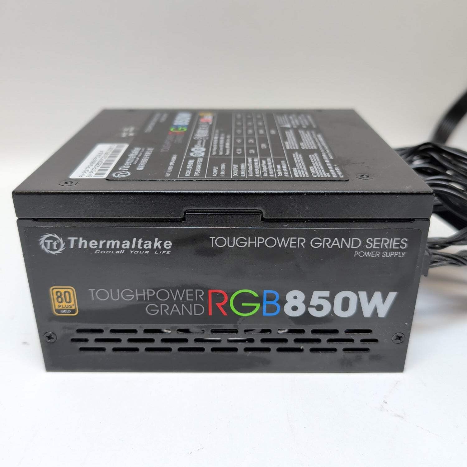 Thermaltake Toughpower Grand RGB 80+ Plus Gold 850W Fully Modular PSU