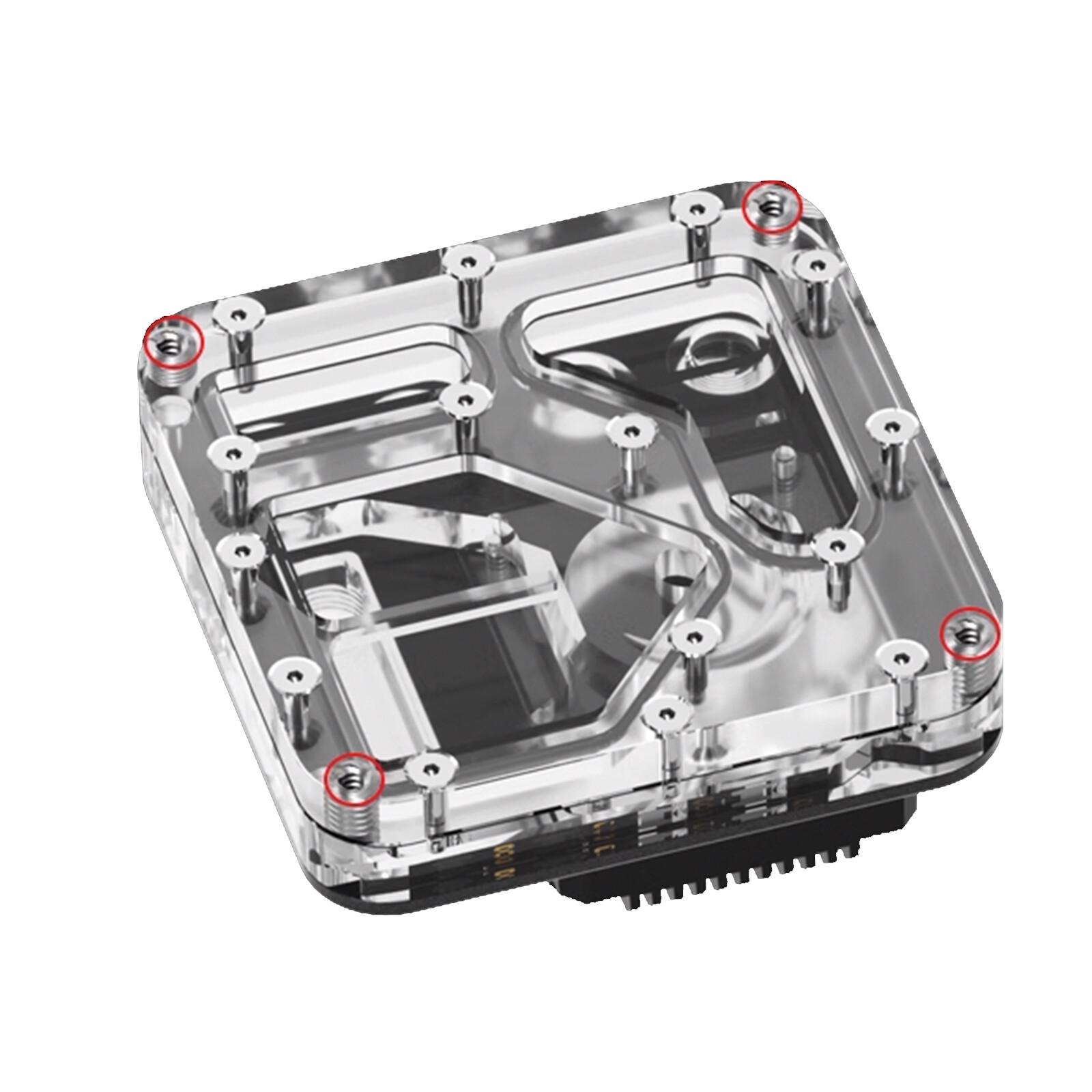 Distro Plate 120/240/360MM Universal Integrated Pump Waterway Board Newz09E