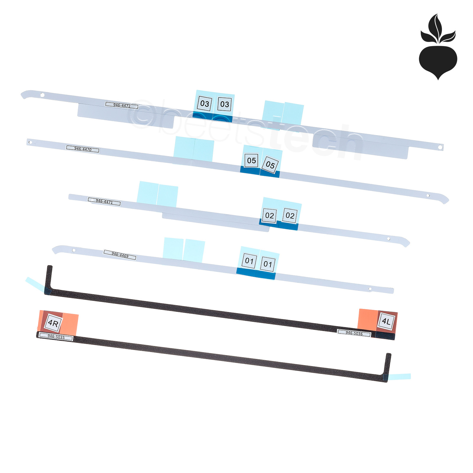 LCD DISPLAY VHB ADHESIVE TAPE STRIP KIT iMac 21.5 A1418 2012,2013,2014,2015,2017