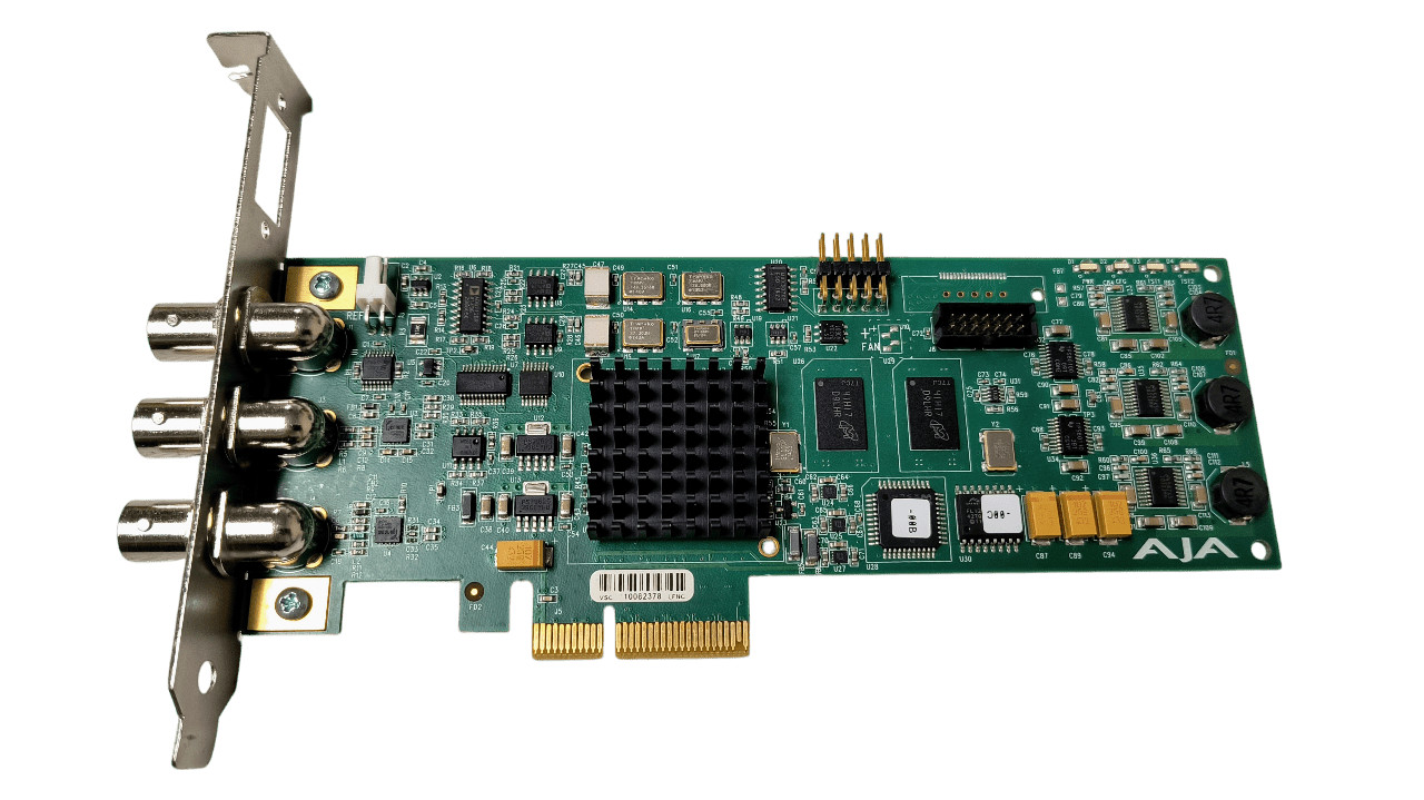 AJA Corvid Z-OEM-CRV-T-R0 Video Capture Card No DB9 Adapter Full Height