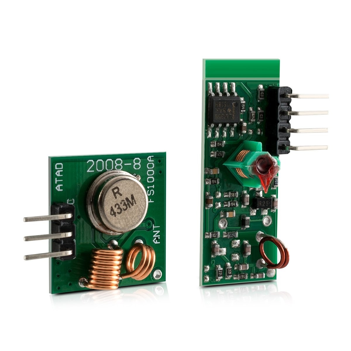 433 MHz Transmitter and Receiver Module Kit for Remote Control Raspberry Pi A…
