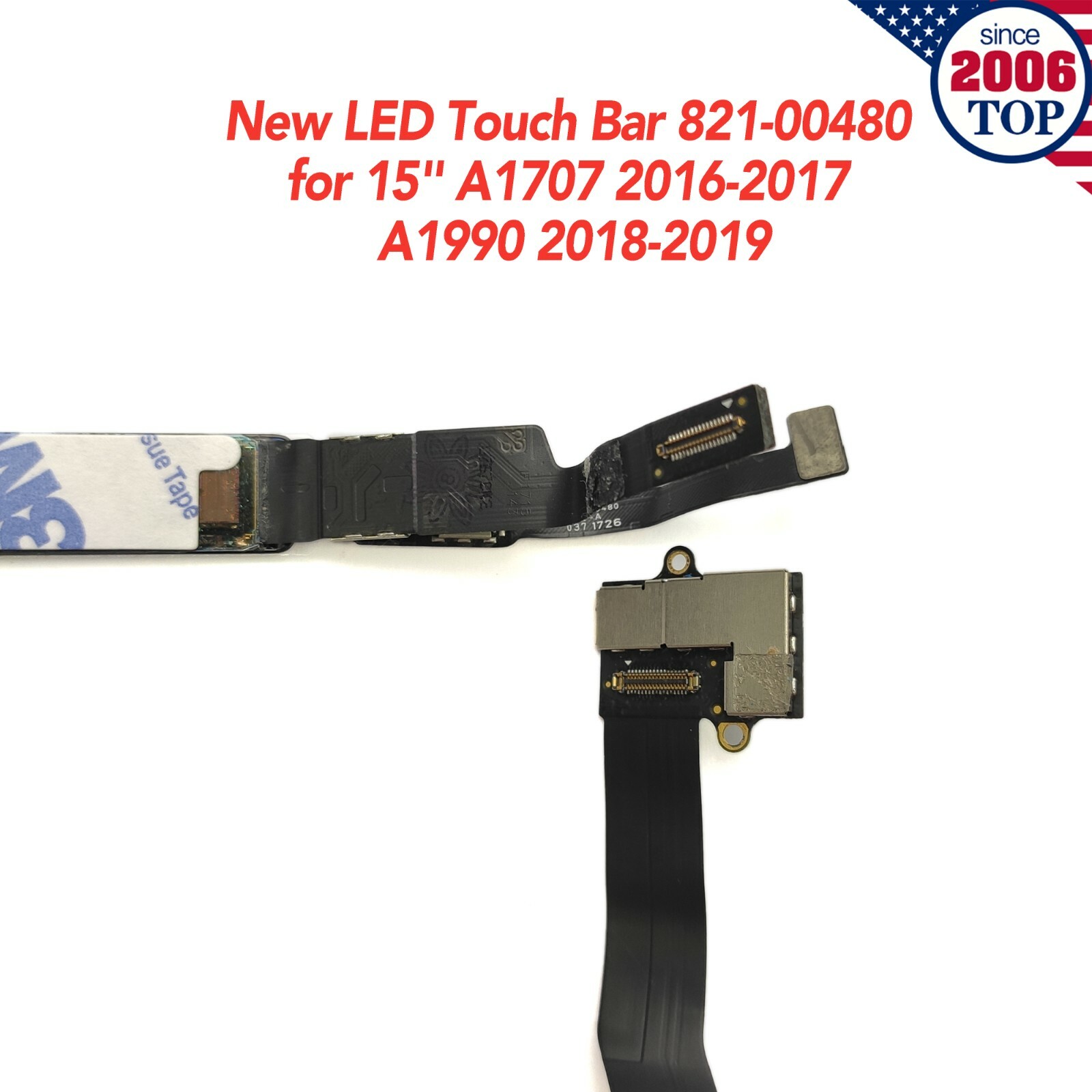 New LED Touch Bar 821-00480 for Macbook Pro 15″ A1707 2016-2017 A1990 2018-2019