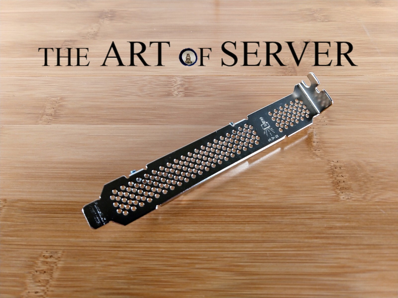 Full Profile Height PCI ventilated bracket for 6Gbps LSI SAS controller