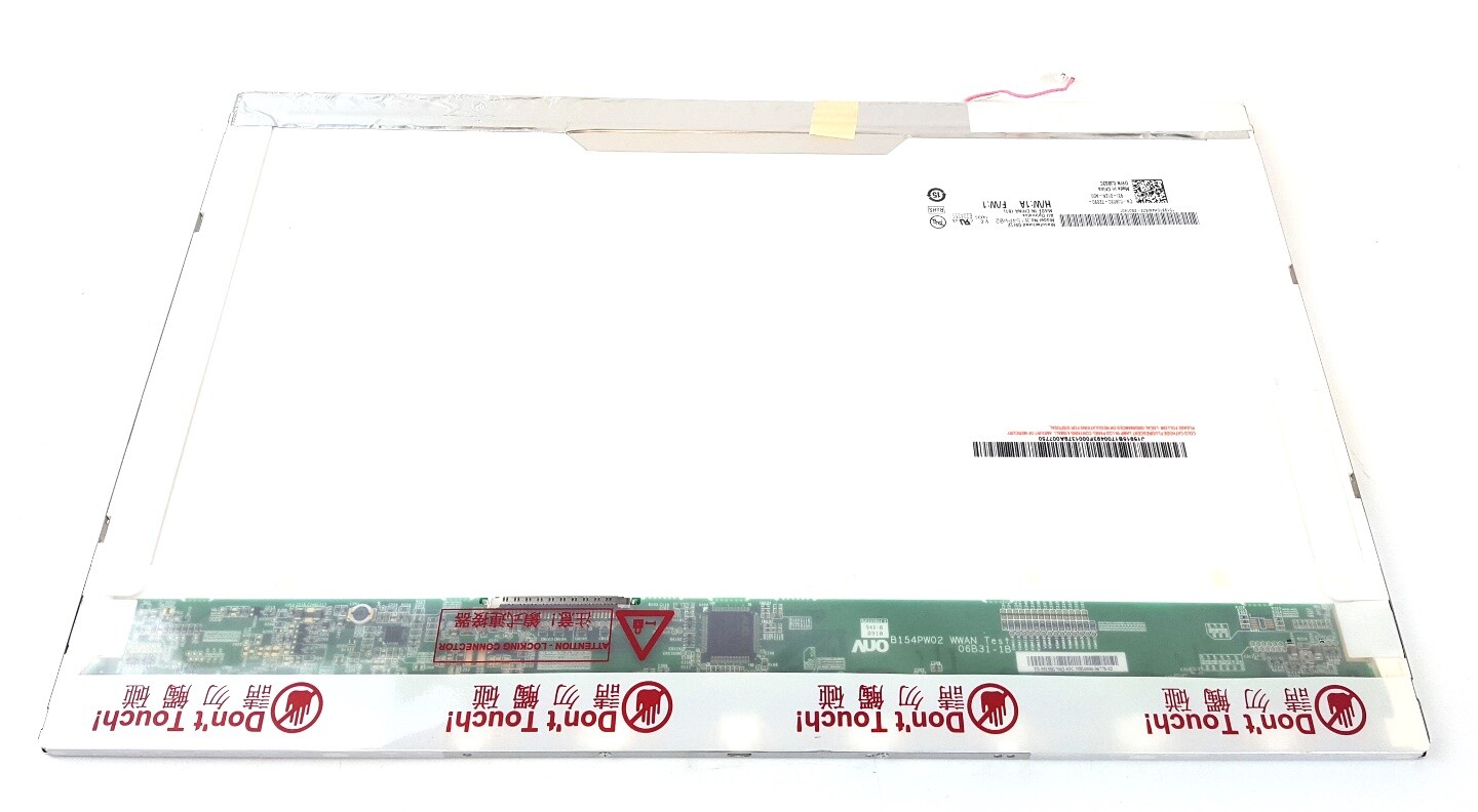 AU Optronics 15.4″ 30pin 1440×900 Laptop Glossy LCD Screen J803C B154PW02 V.0