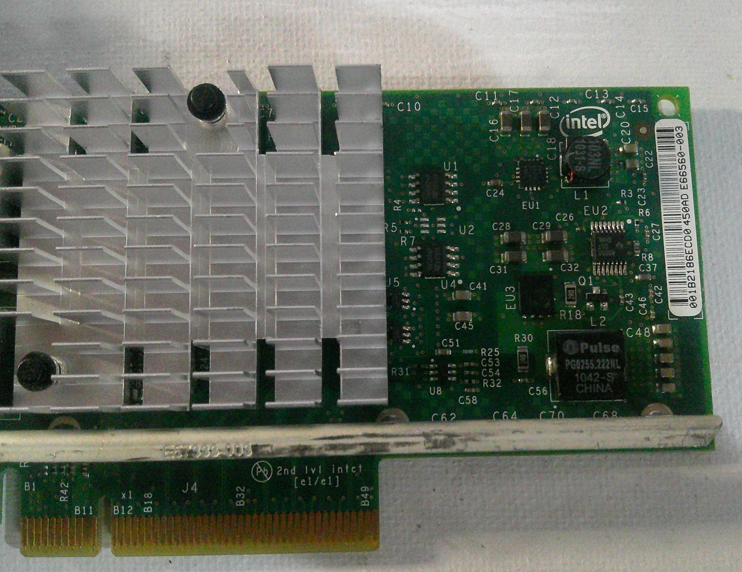 Dell Intel X520-DA2 Ethernet Server Adapter PCIe Card