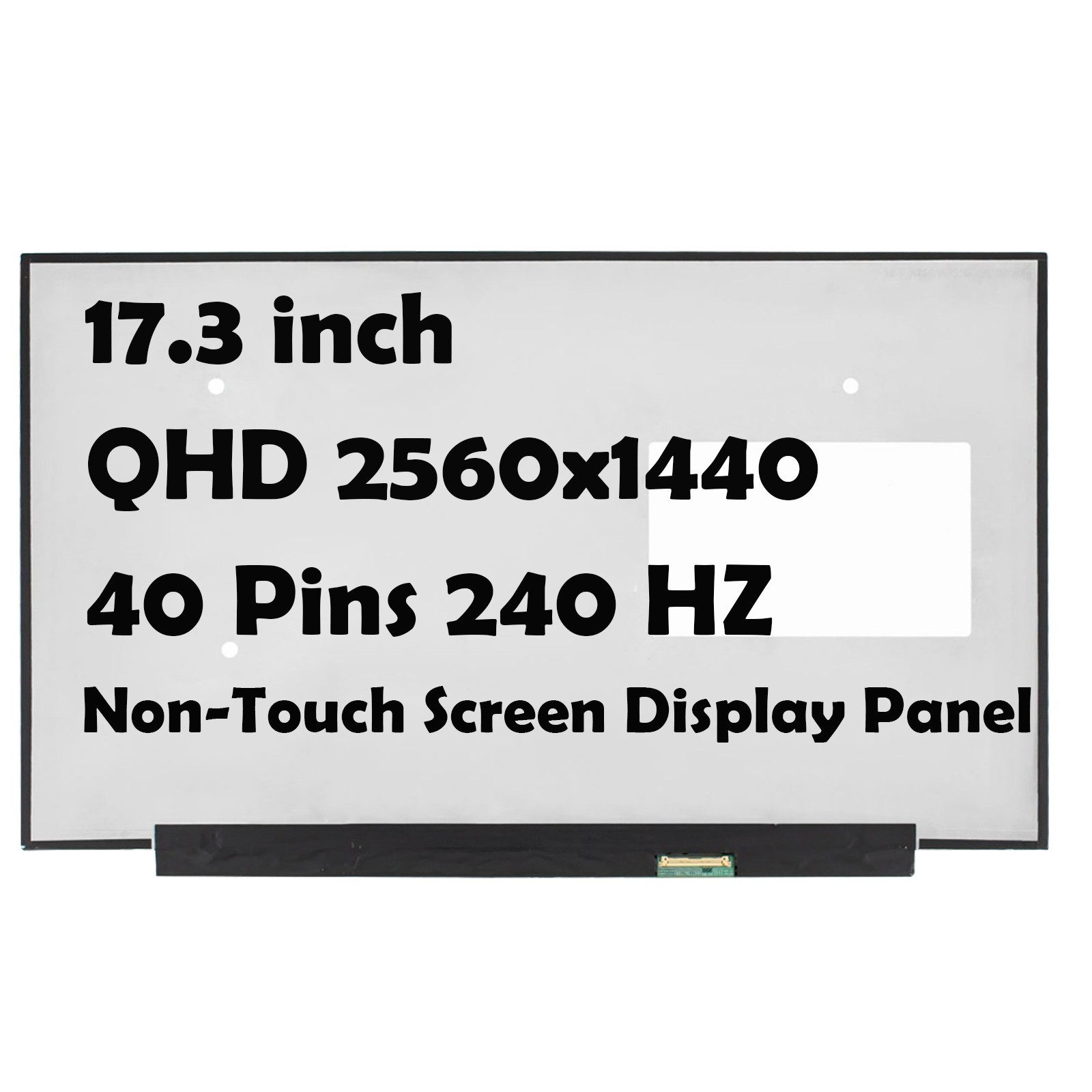 17.3″ for MSI GS76 Stealth 11UG-232 2560×1440 LCD Non-Touch Screen Display Panel