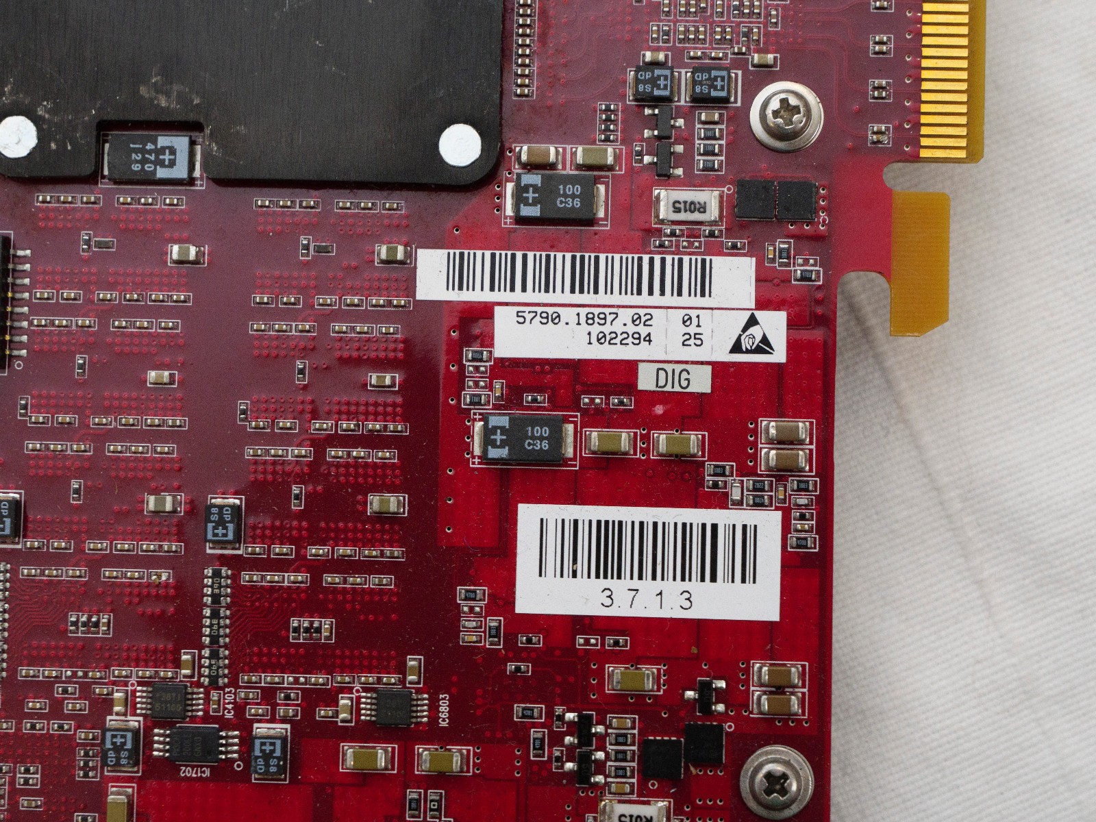 Red Digital Cinema Red Rocket-X PCI Card – Used