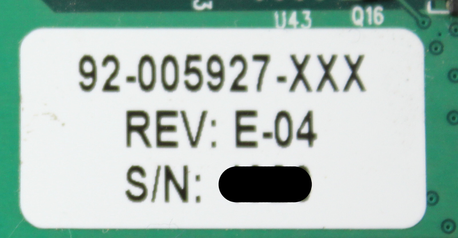 Trenton 92-005927-XXX Rev:E04 Single Board Computer