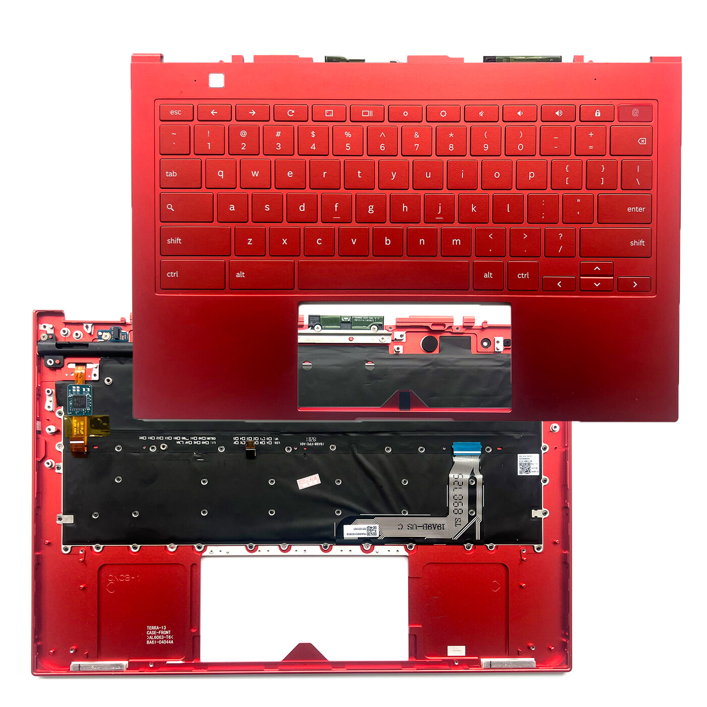 New BA98-02051A For Samsung XE930QCA Keyboard Palmrest Touchpad Assembly