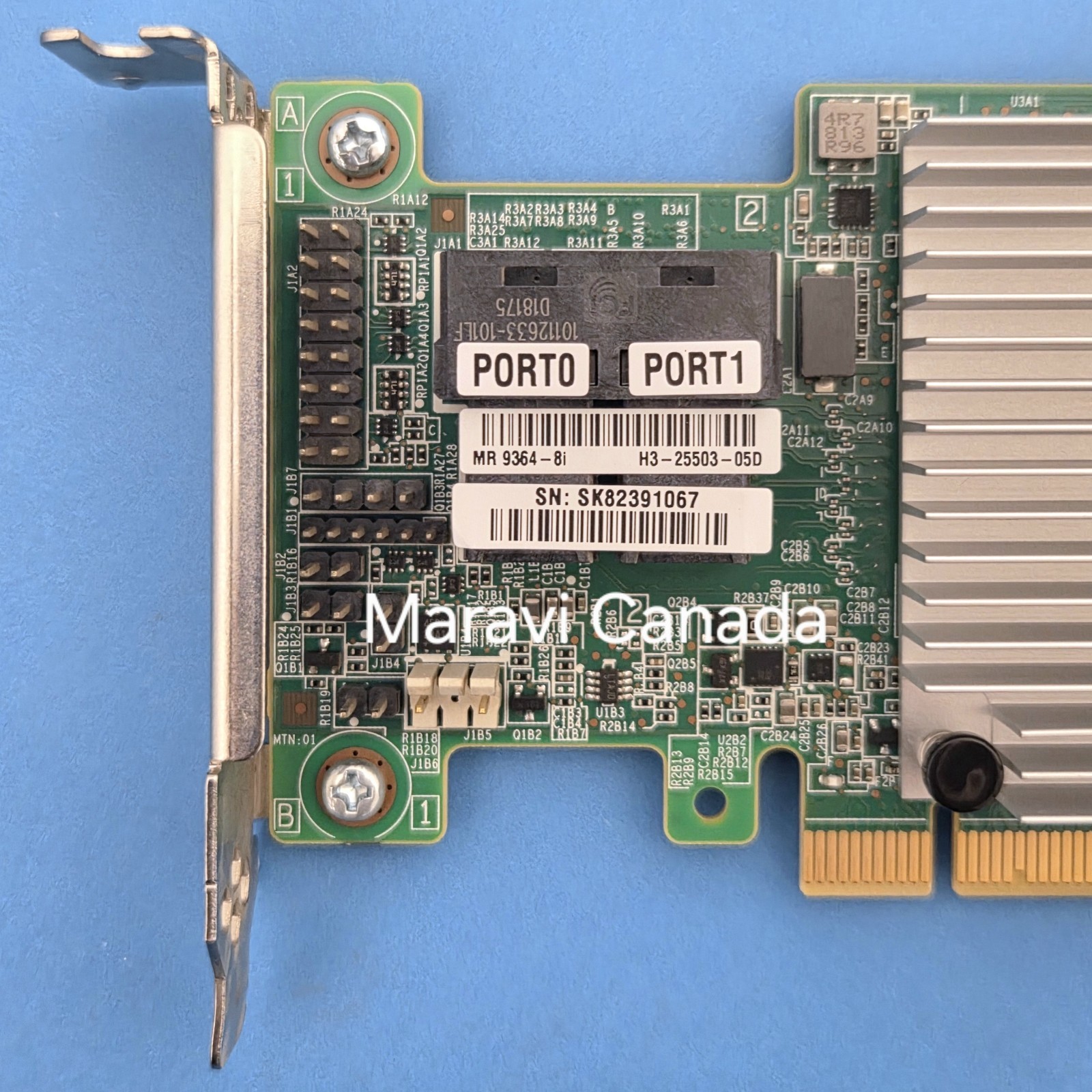 Lenovo LSI 9364-8i 12Gb/s SAS RAID Controller PCIe SAS3108 1GB Cache w/ Battery