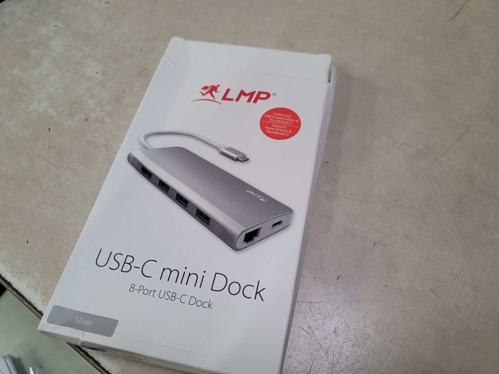 lmp 14368 USB-C MINI DOCK HDMI SILVER NEW CROPMARK