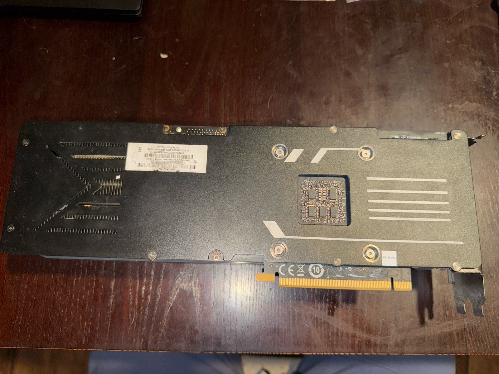 (FOR PARTS) PNY GeForce RTX 3080 10GB XLR8 GPU No Core & VRAM **AS IS**