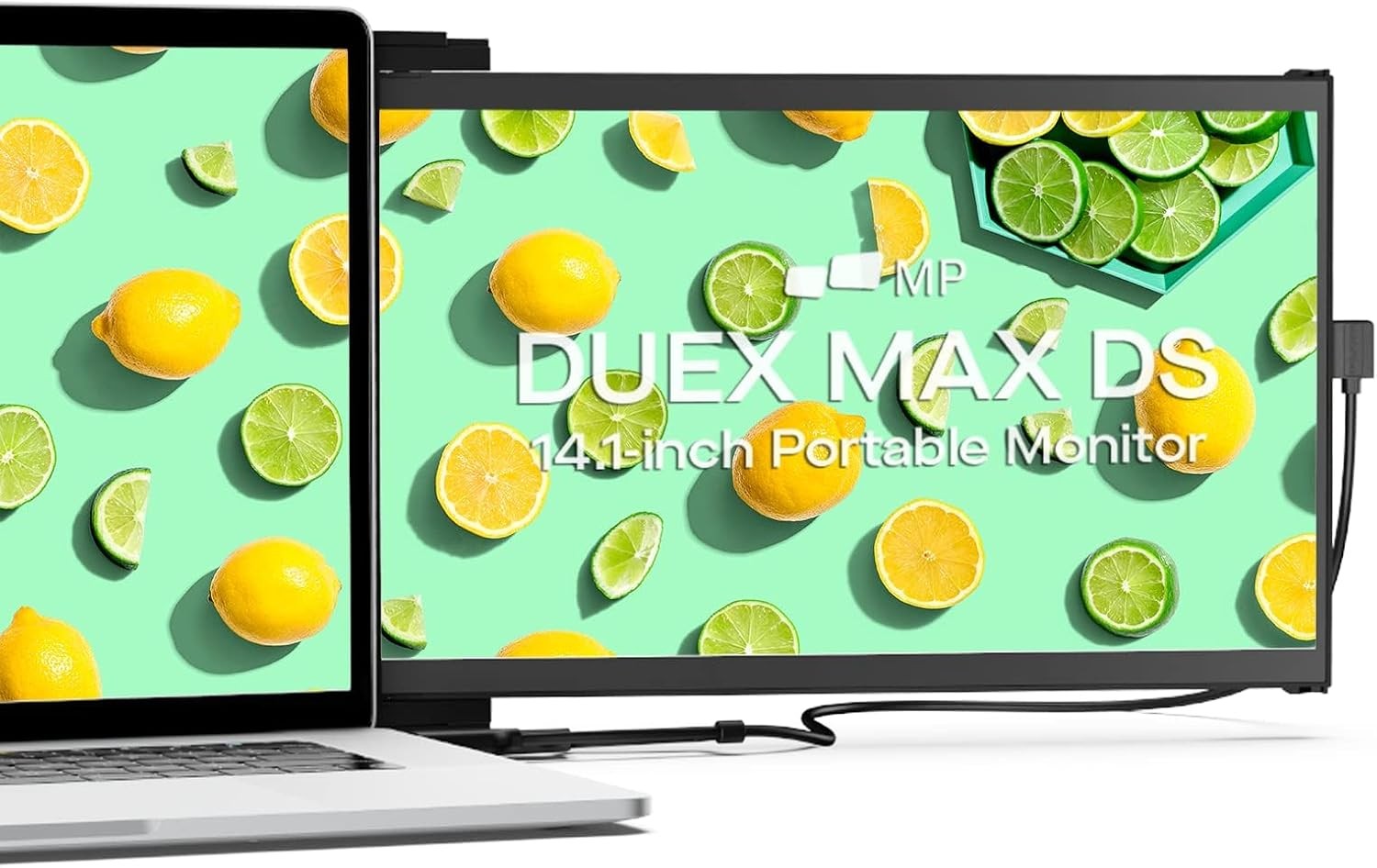 14.1 Inch Portable Laptop Monitor Extender, FHD 1080p, USB Type-C/HDMI