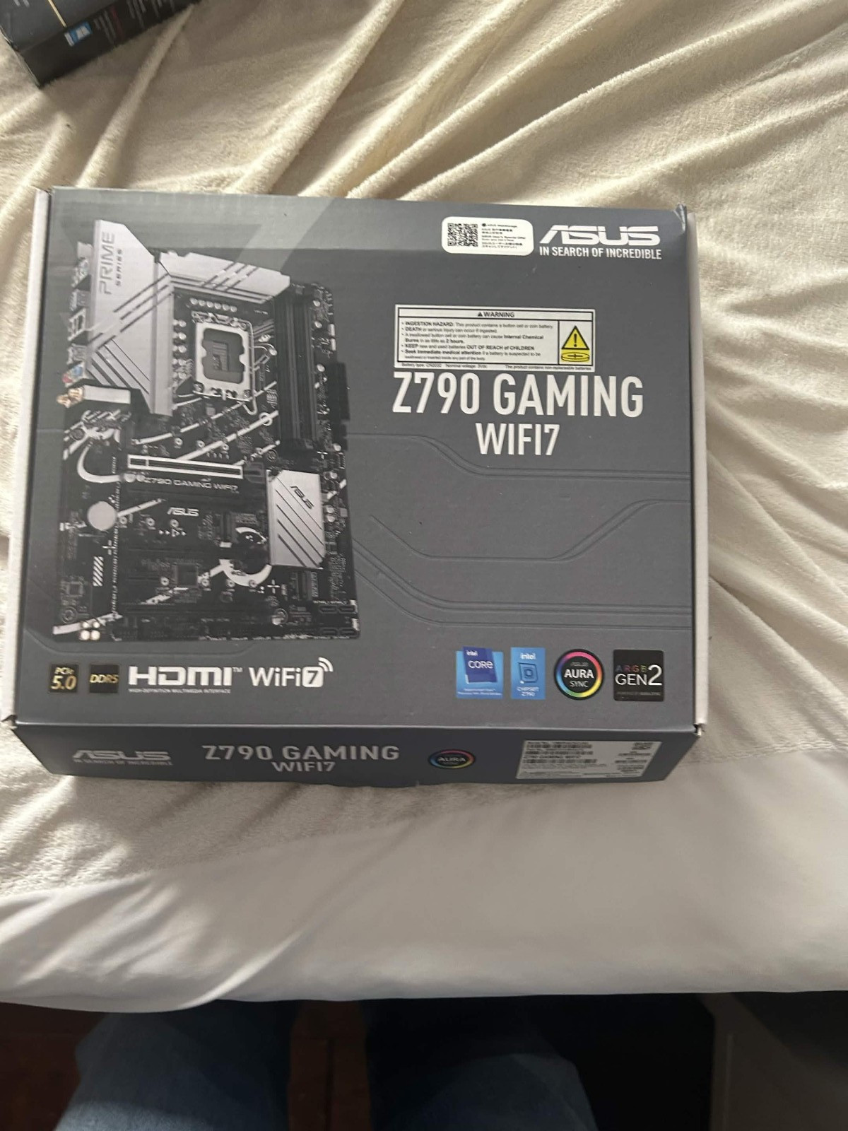 ASUS Prime Z790 GAMING WIFI7 LGA 1700 DDR5 ATX Motherboard PCIe 5.0 WiFi 7 *READ