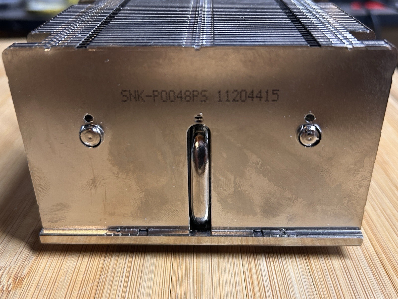 Supermicro SNK-P0048PS Aluminum Copper Silver Heatsink Metal CPU Cooling Block
