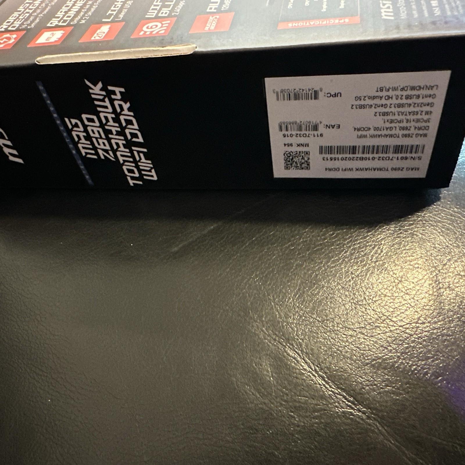 Brand New Sealed MSI MAG Z690 TOMAHAWK WIFI DDR4 Intel ATX Motherboard