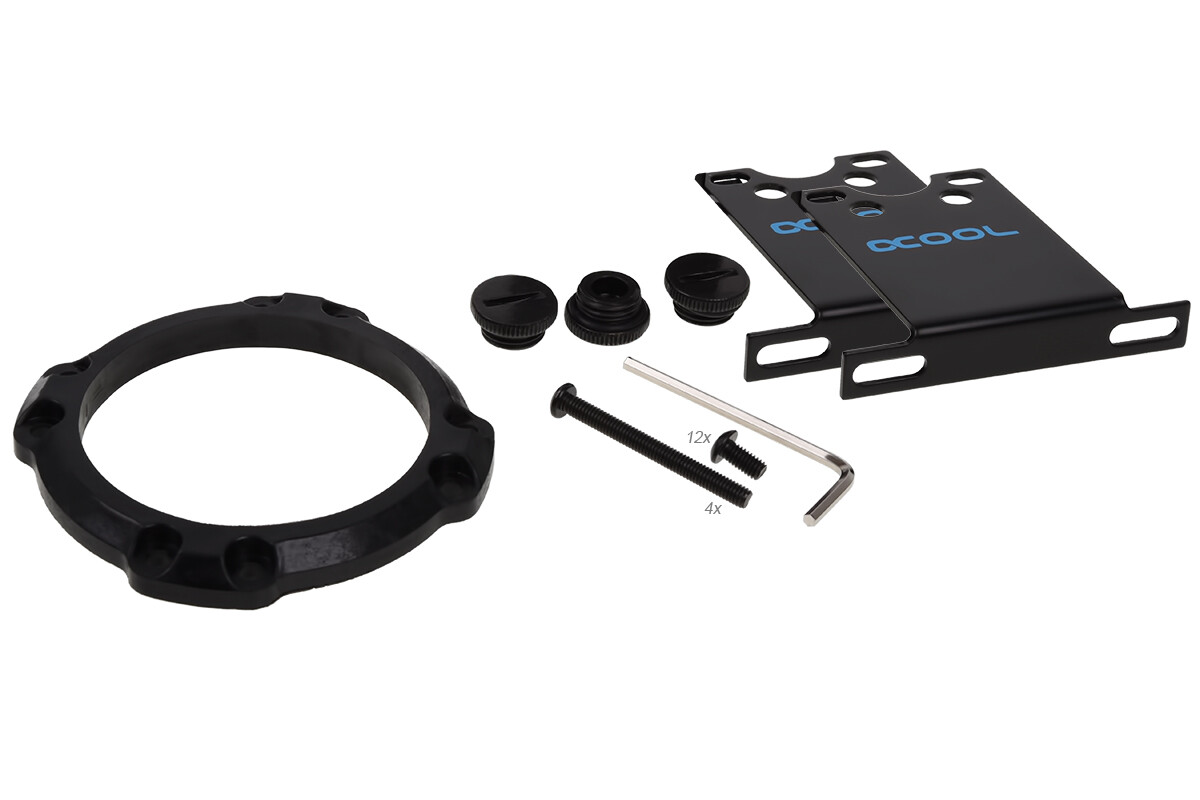 Alphacool Eisdecke D5 Pump Top V.3, Acetal, Pump Not Included