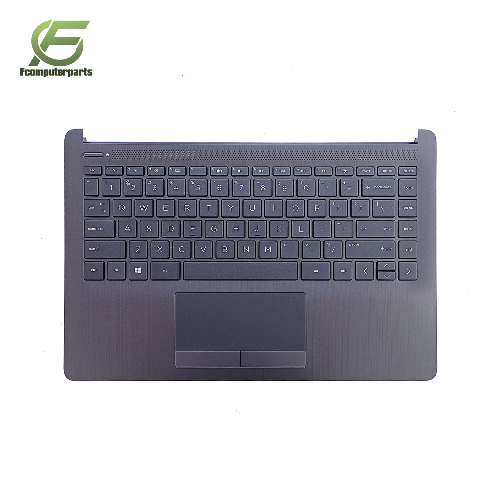 New Palmrest Keyboard Touchpad For HP Pavilion 14-CF 14-DF 14-DK L24818-001 Gray