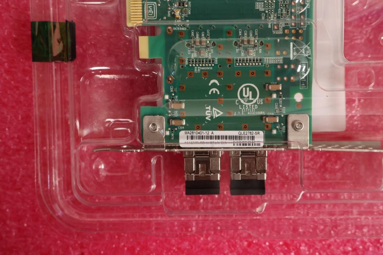 Qlogic Marvell QLE2782-SR With 2X 32GB SFP FC PCI-e HBA NEW !