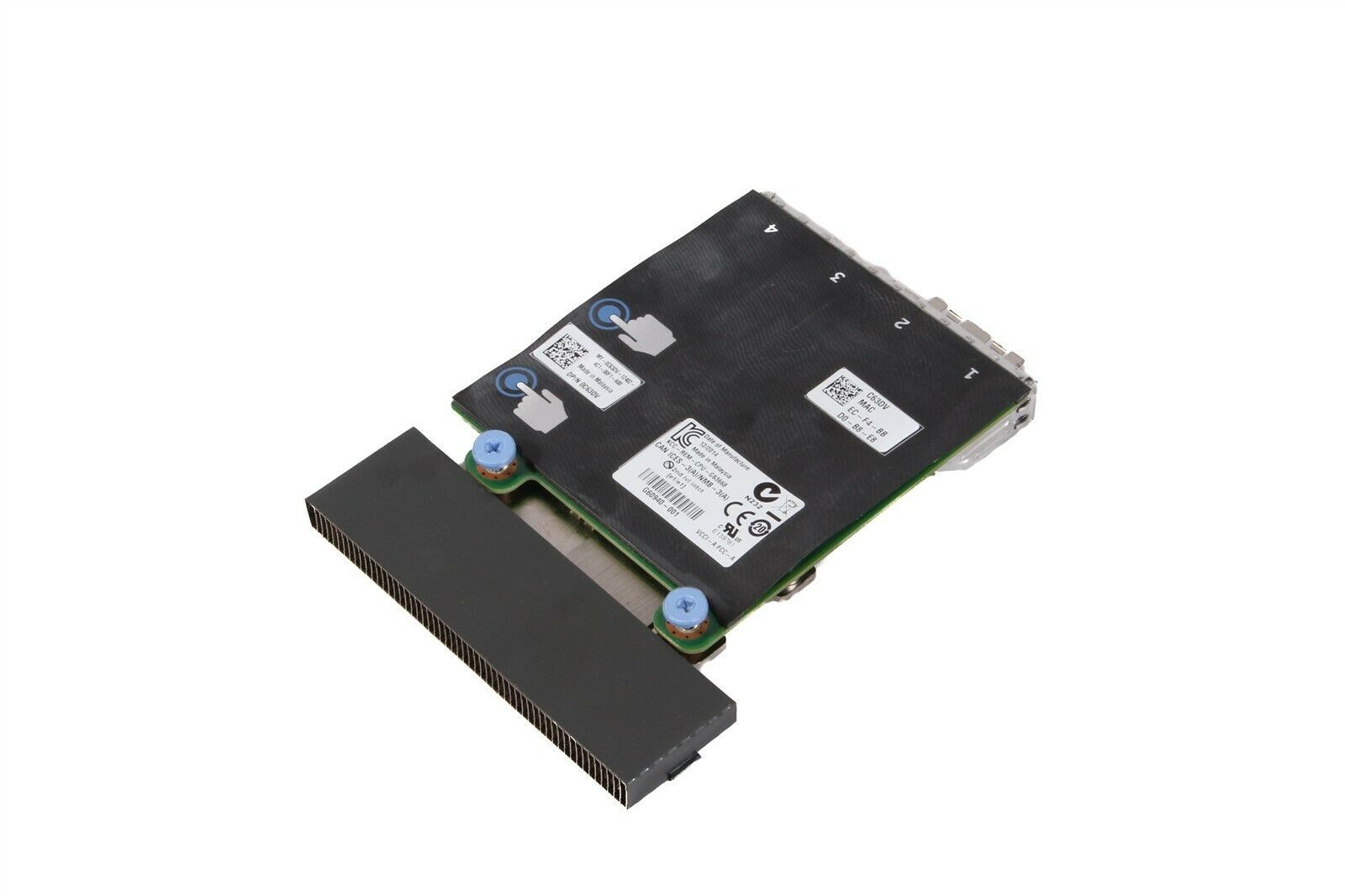 Dell Intel X520 2x 10GbE SFP 2x 1Gb I350 Ethernet Network Daughter Card 0C63DV