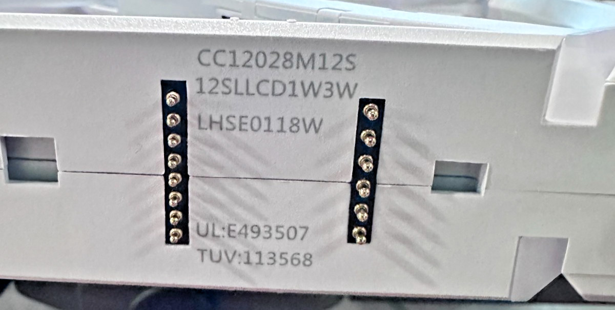 Lian Li UNI Fan SL LCD Wireless 120 – LOT OF 3 – Standard Blade – TESTED – WORKS