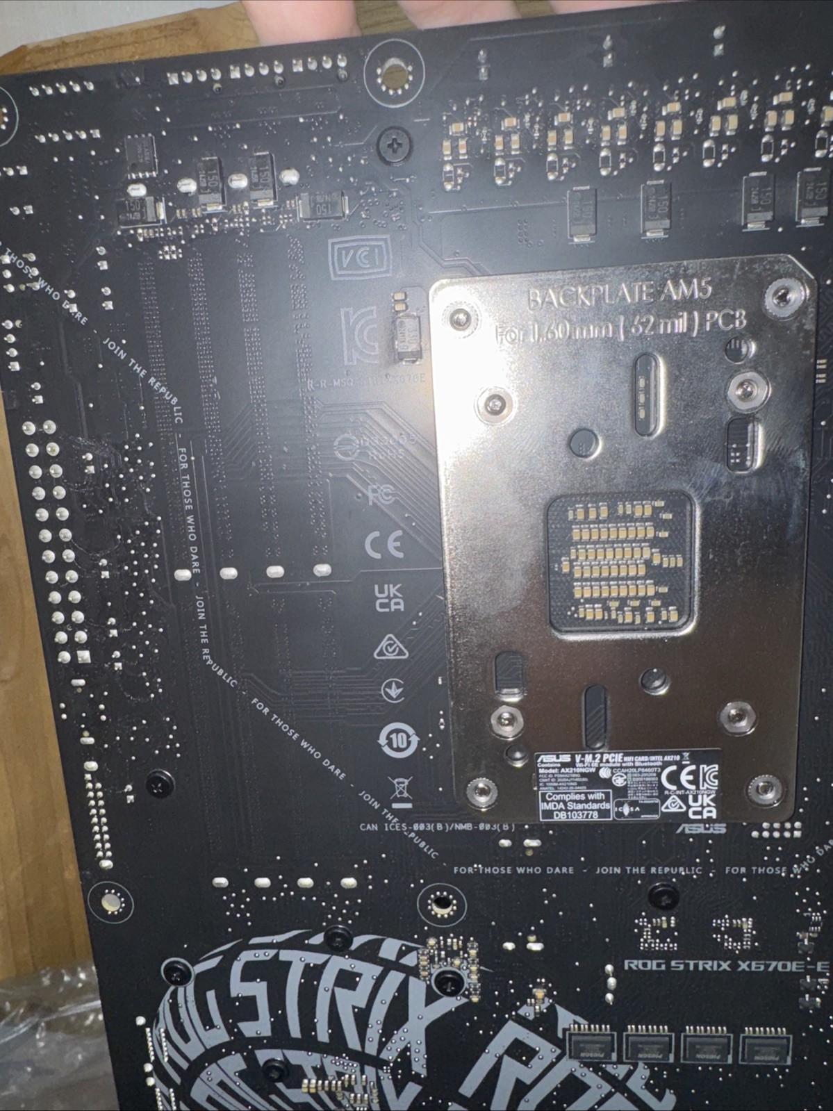 ASUS ROG STRIX X670E-E GAMING WIFI