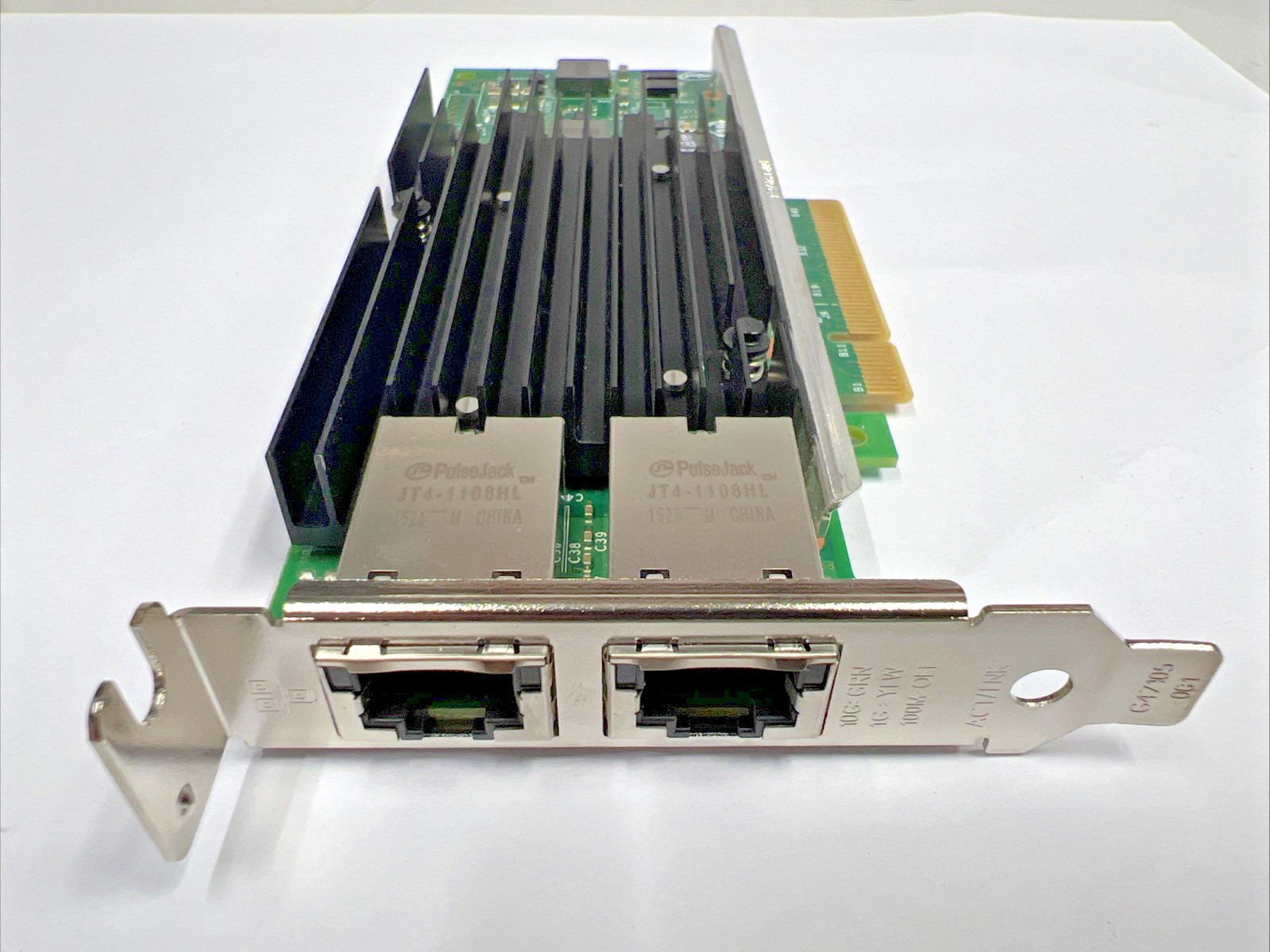 🔥 Intel 00JY856/49Y7972 Dual-Port 10GbE Network Adapter Card #