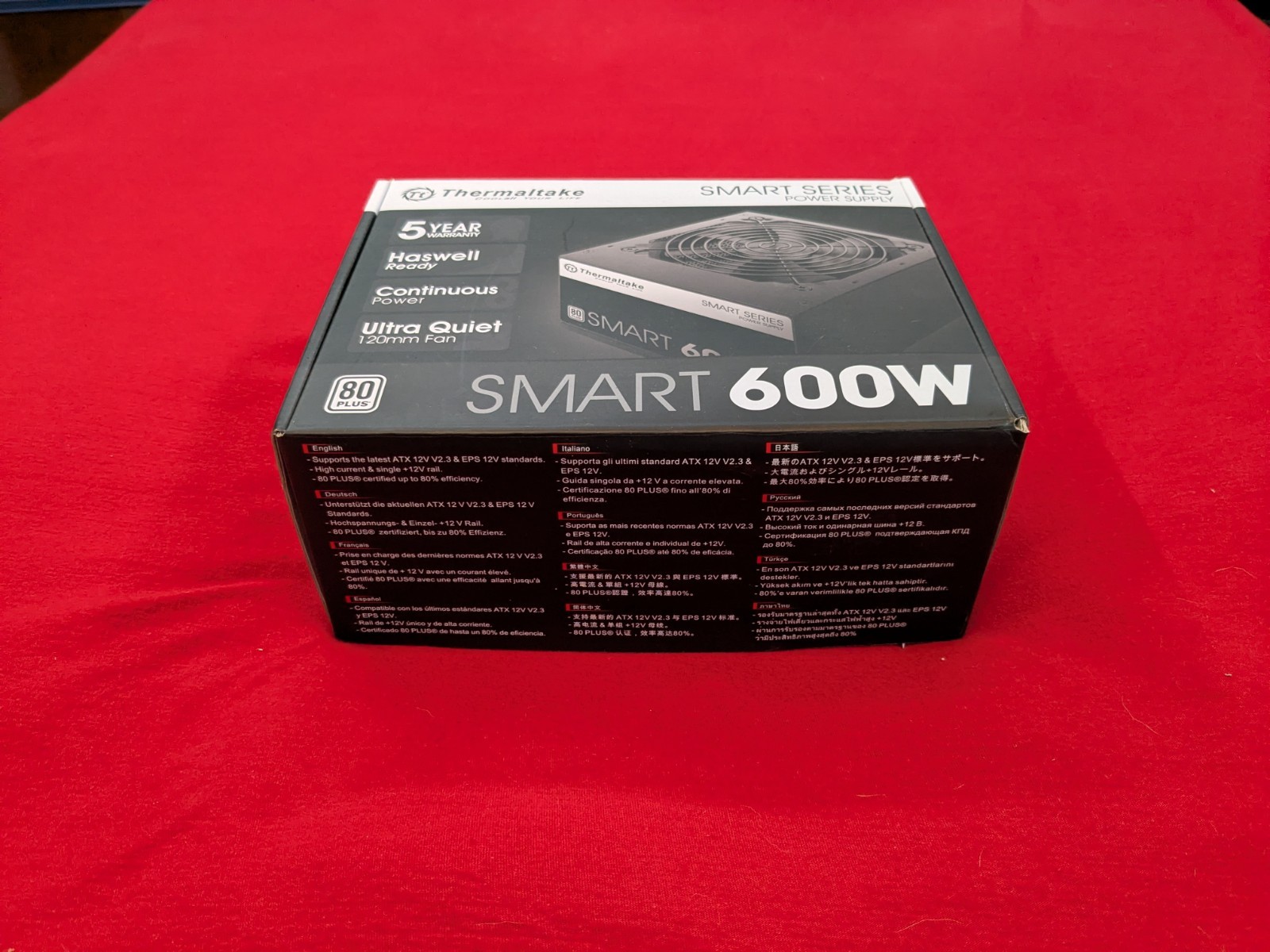 Thermaltake Smart 80 Plus Power Supply 600W