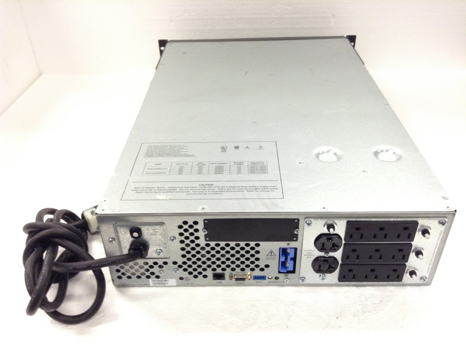 APC Smart-UPS 2200XL SUA2200RMXL3U 2200VA 1980W Rack UPS No Batteries FREE SHIP