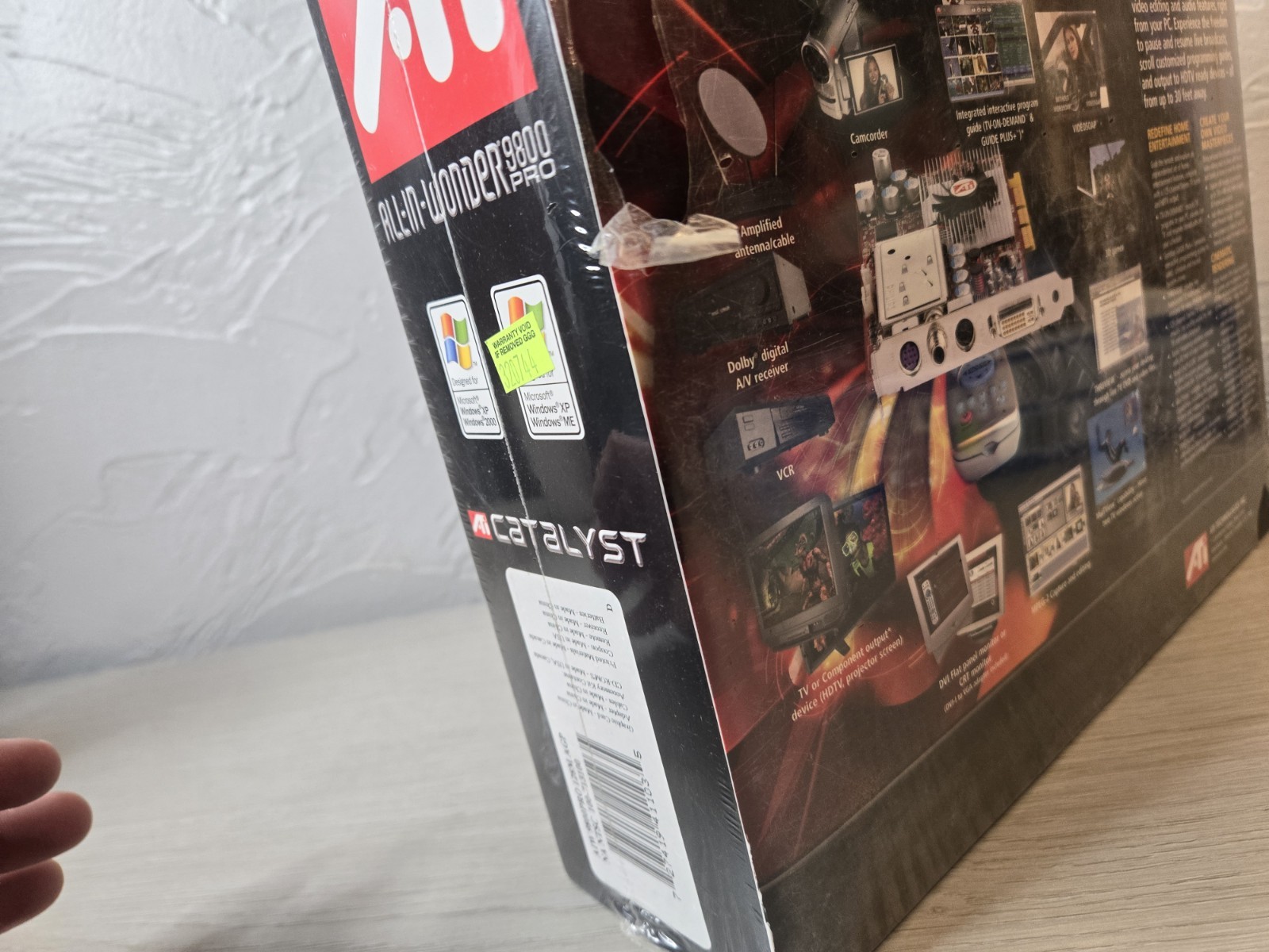 SEALED Vintage ATI All In Wonder 9800 PRO Graphics Card “SEE PHOTOS/DESCRIPTION”
