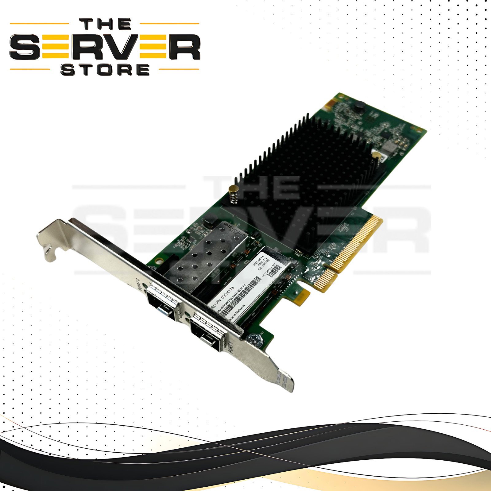 Lenovo ThinkSystem Emulex LPe35002 32Gb 2-port PCIe FC Network Adapter 03GX173