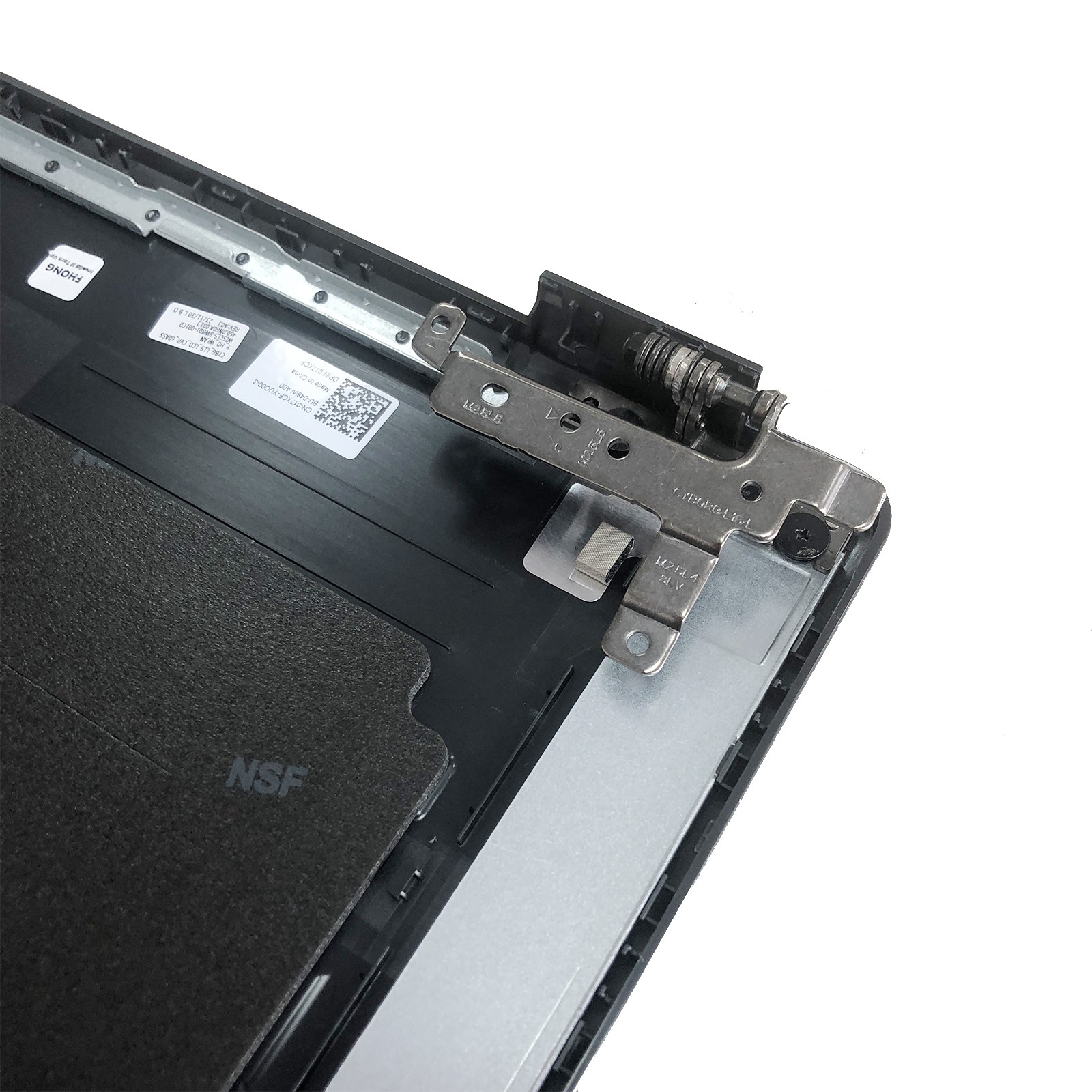 New For Dell Latitude 3520 E3520 LCD Back Cover w/Hinge Front Bezel 17XCF 0WXN5F